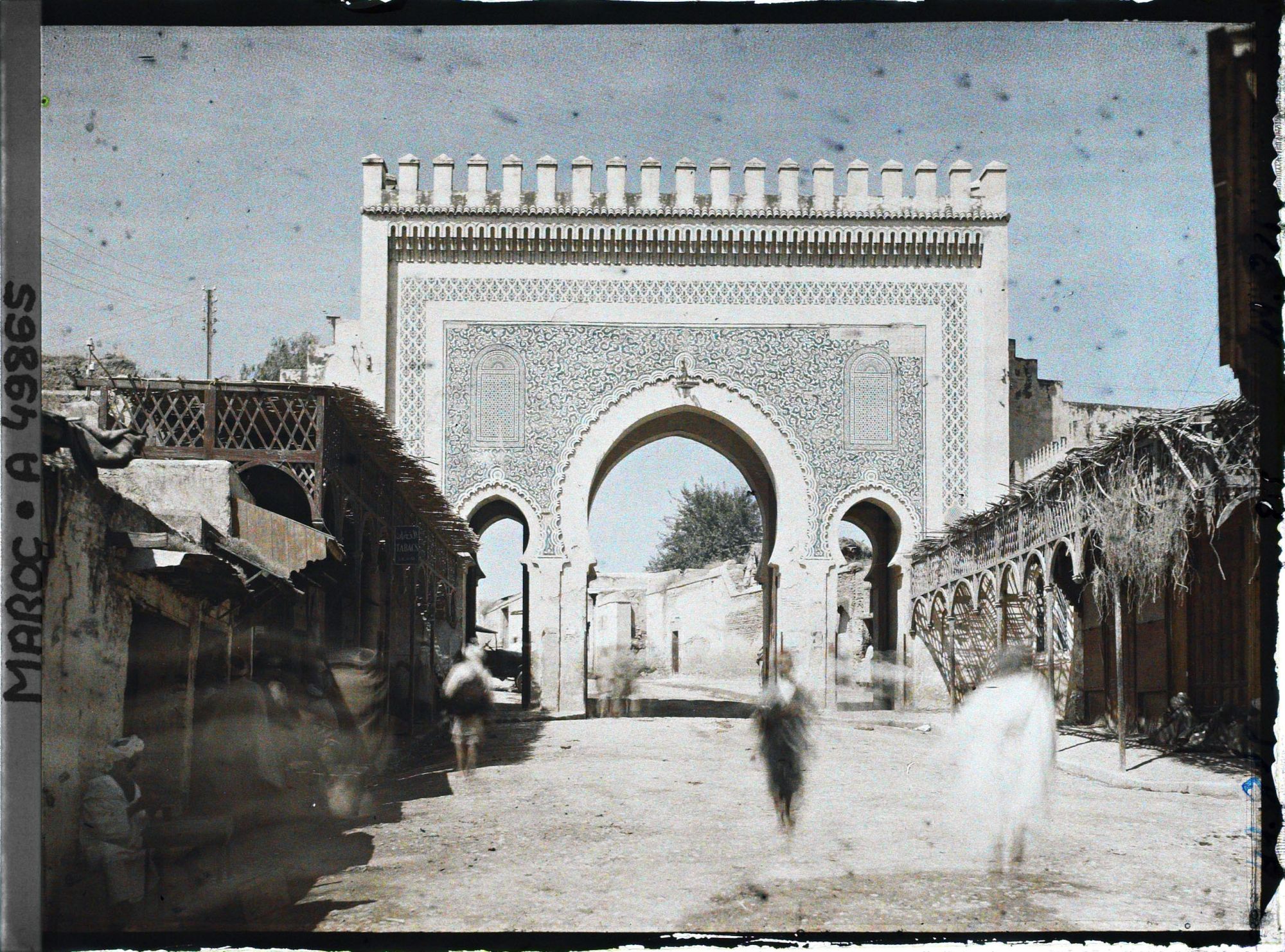 Image représentant Façade intérieure de Bâb Bou Jloud