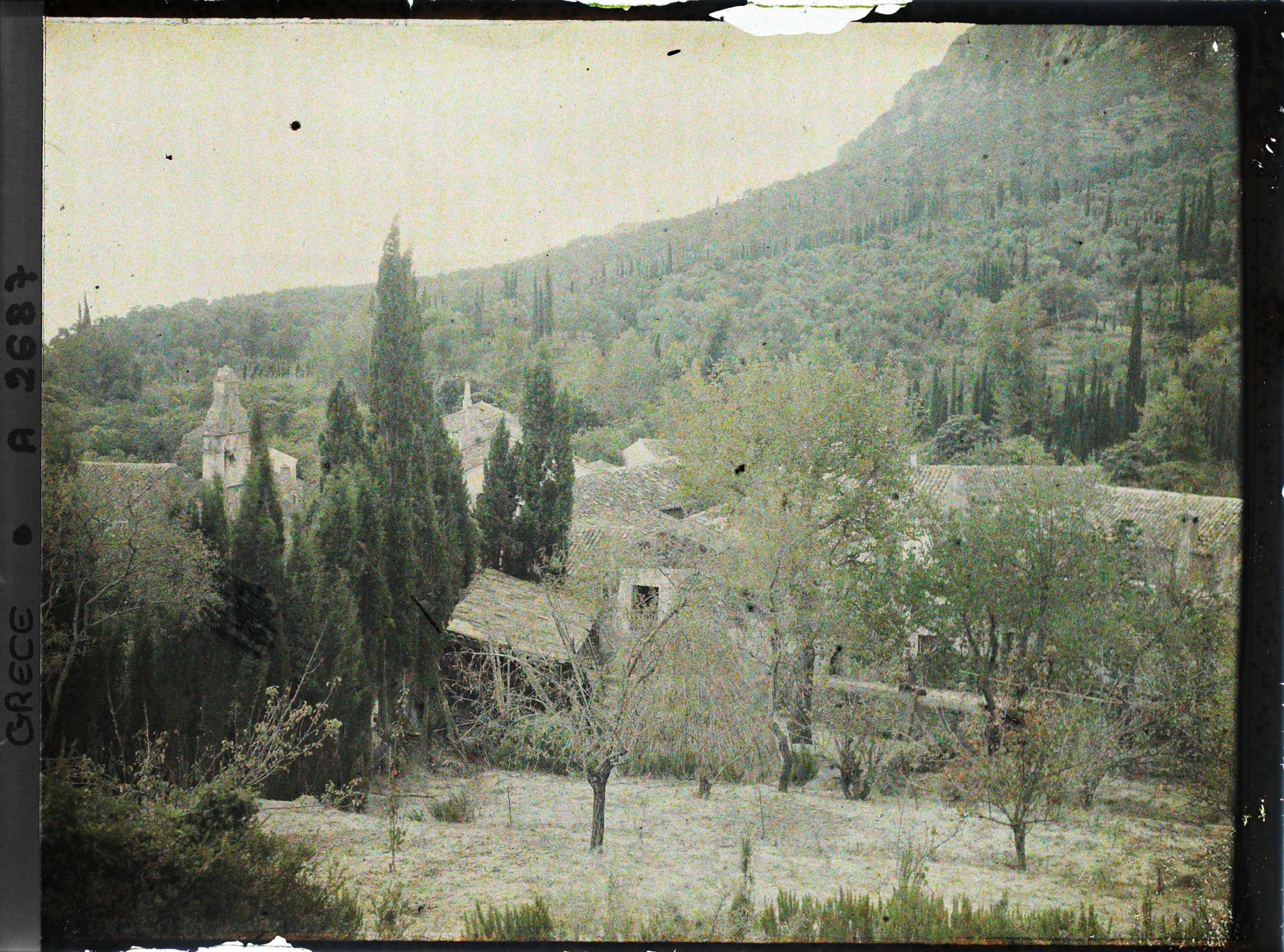 Image représentant Vue du village d'en haut