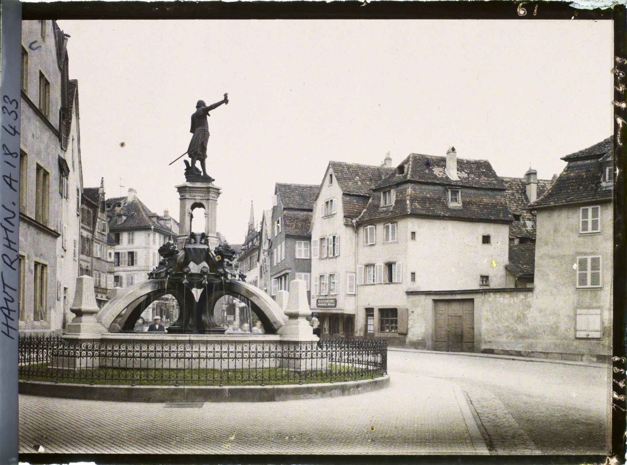 Image représentant France, Colmar, La fontaine de Schwendi