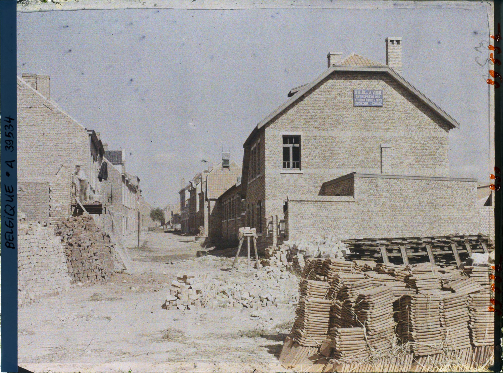 Image représentant Belgique, Messines, Une rue