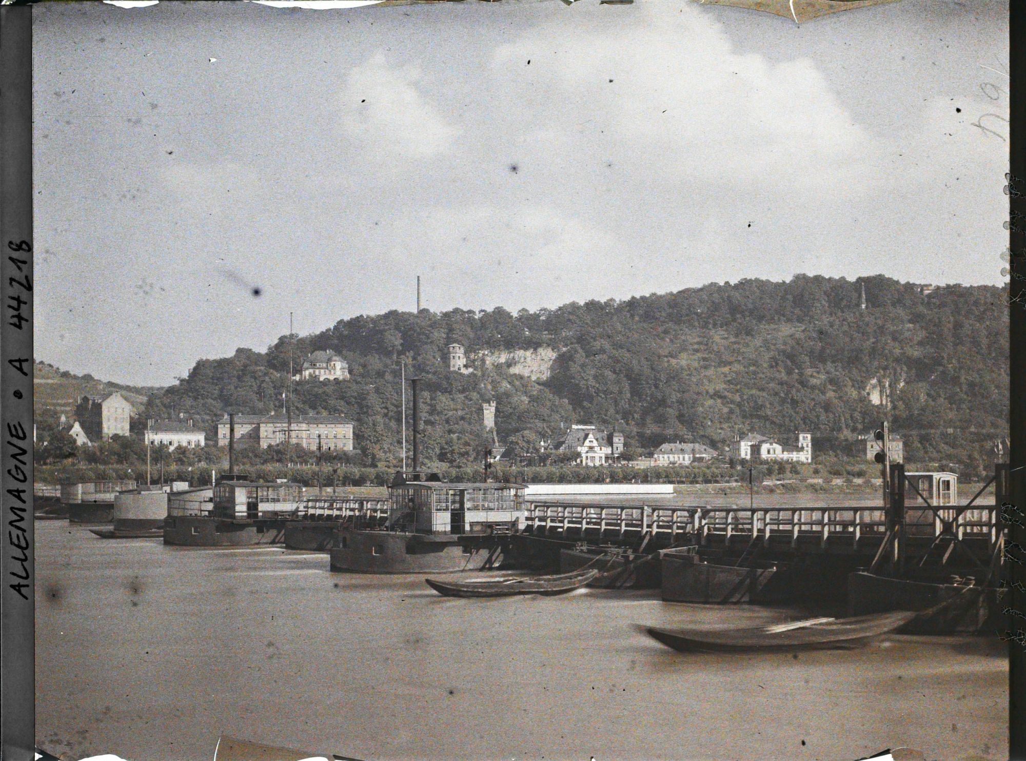 Image représentant Allemagne, Coblence, Le Pont de Bateaux