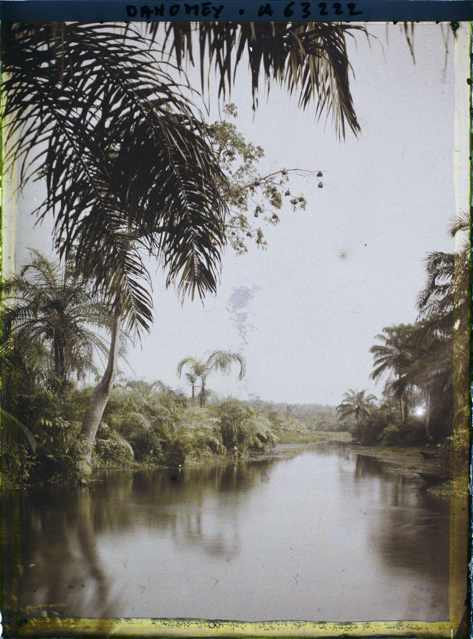 Image représentant Le marigot ou lagune d'Adjarra