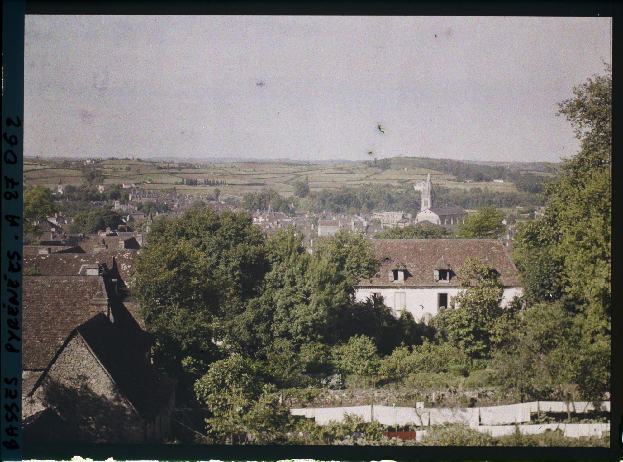 Image représentant France , Orthez, Panorama pris de la Tour Moncade