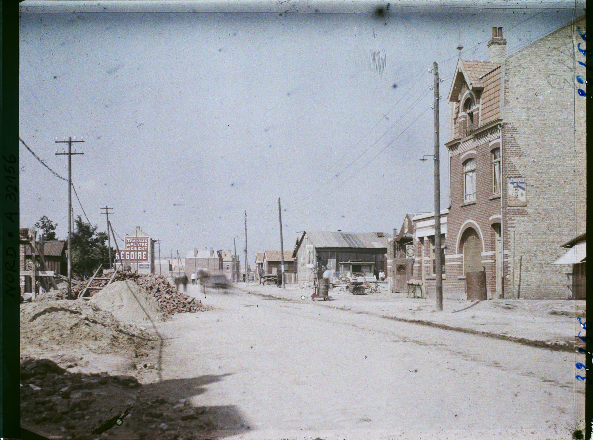 Image représentant France, La Bassée, Aspect de la rue de Lille