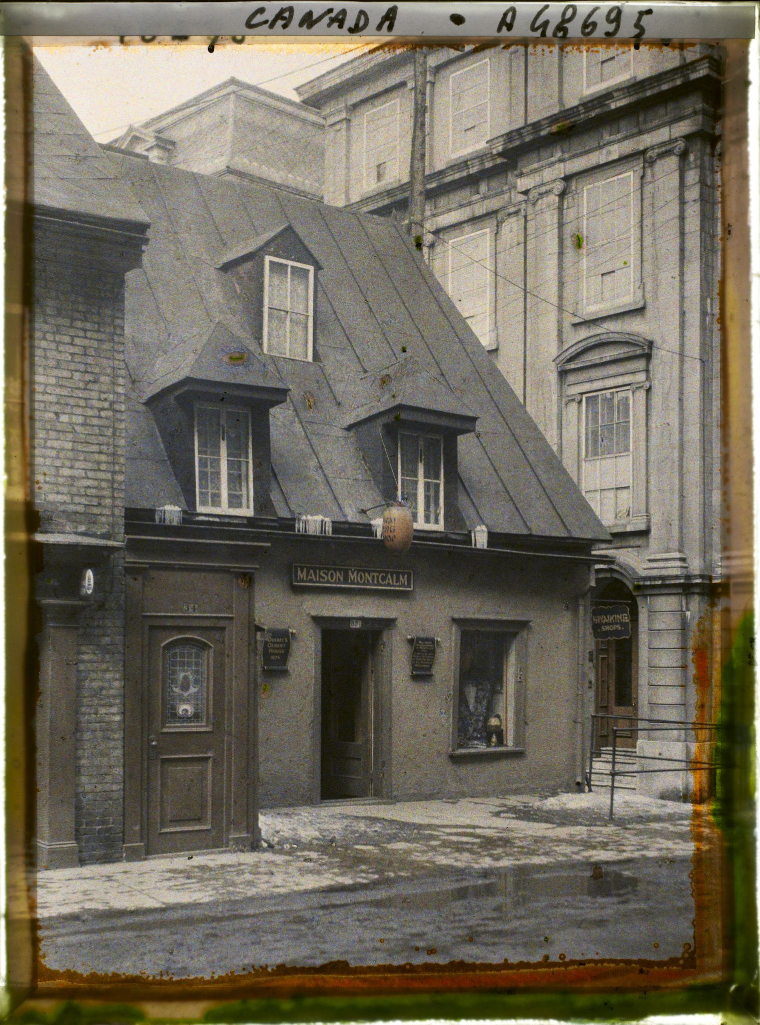 Image représentant Canada, Québec, Quartier général de Montcalm en 1759