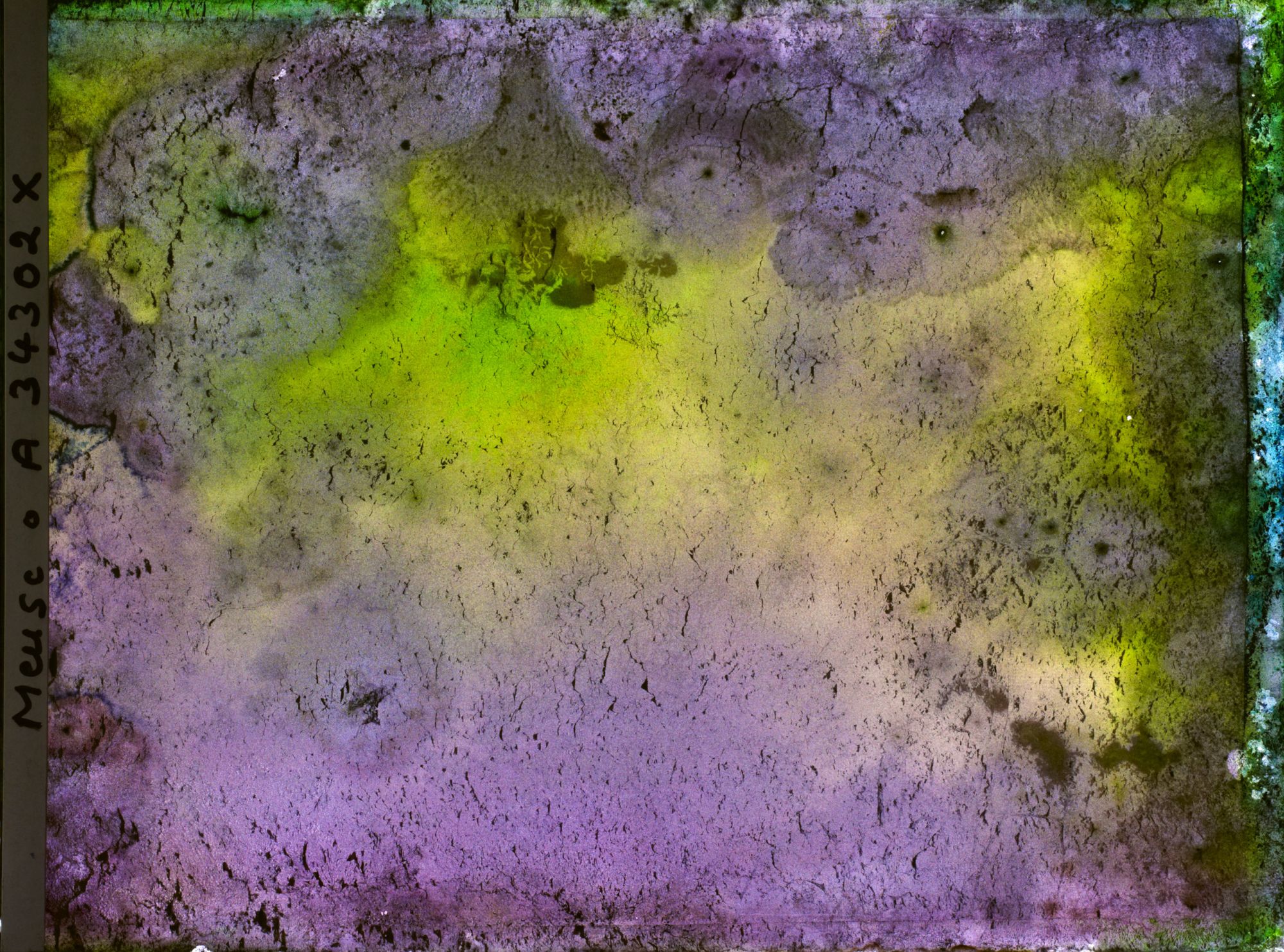 Image représentant Image illisible, plaque endommagée par l'eau (altérations d'époque)