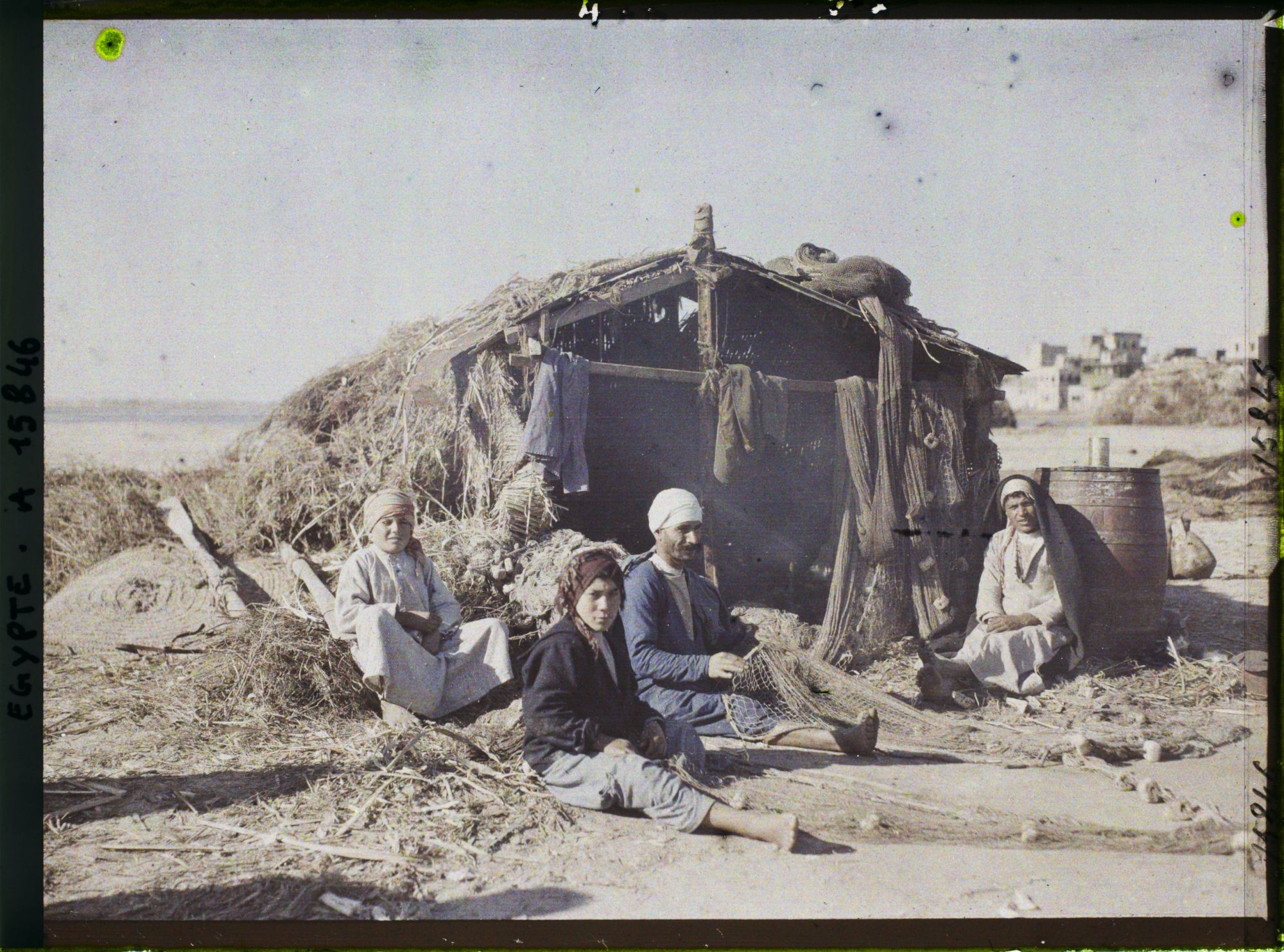 Image représentant Pêcheurs au bord du lac Menzaleh