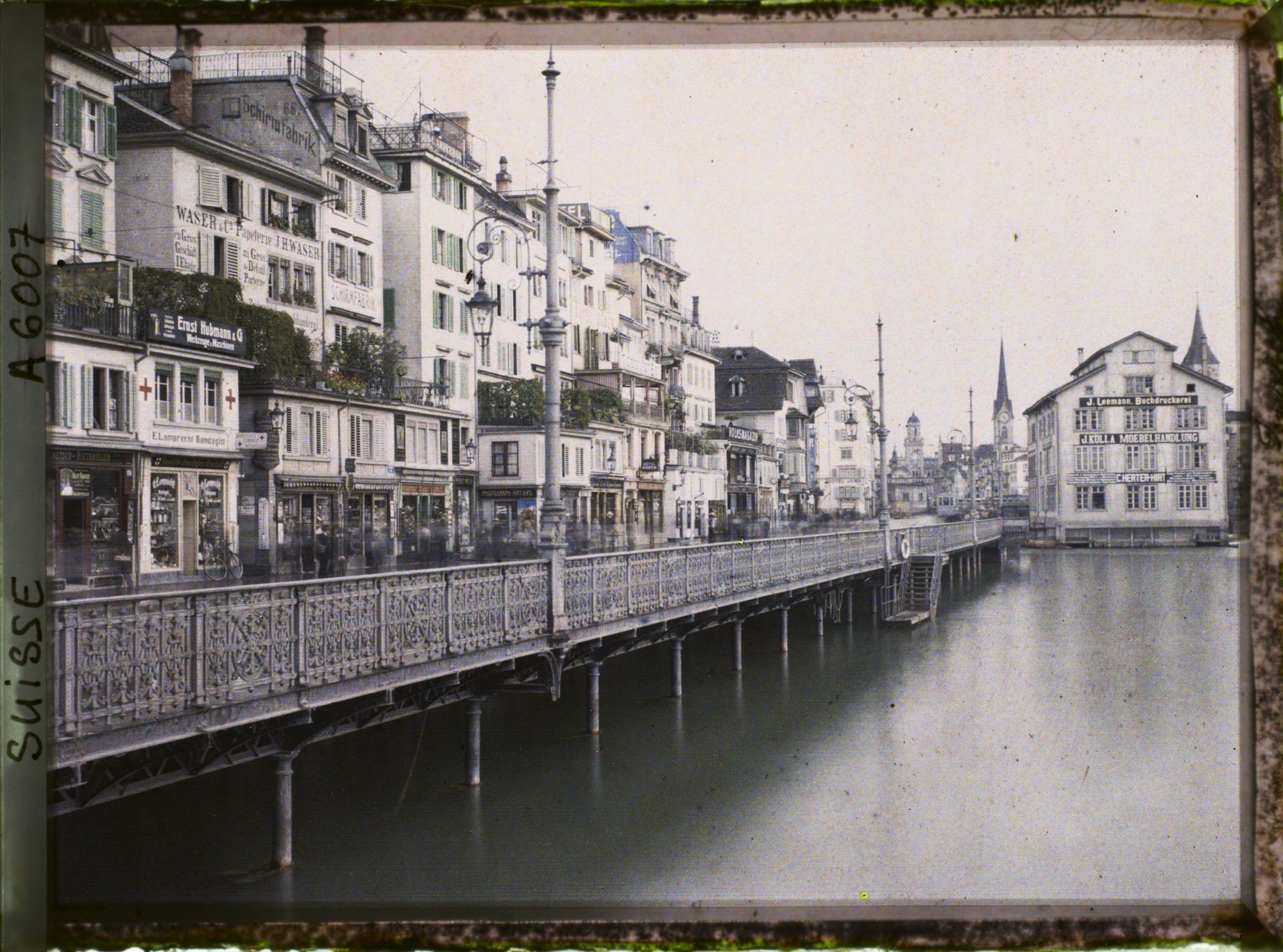 Image représentant Le Limmatquai et la Limmat