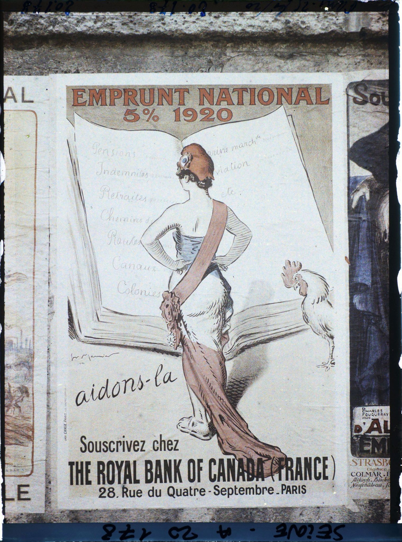Image représentant Affiche de l'emprunt national de 1920, The Royal bank of Canada