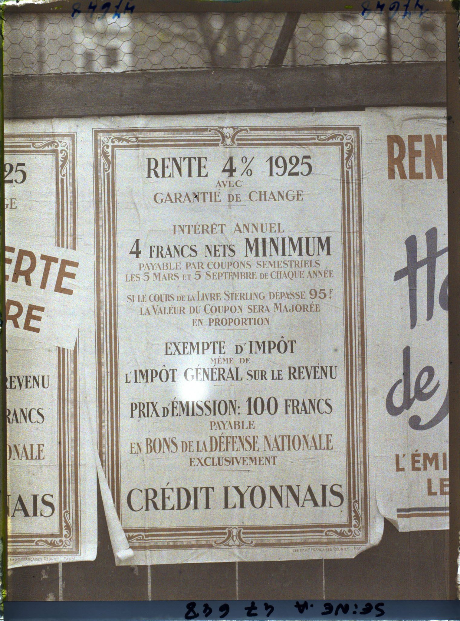 Image représentant Affiches de l'emprunt, le Crédit Lyonnais