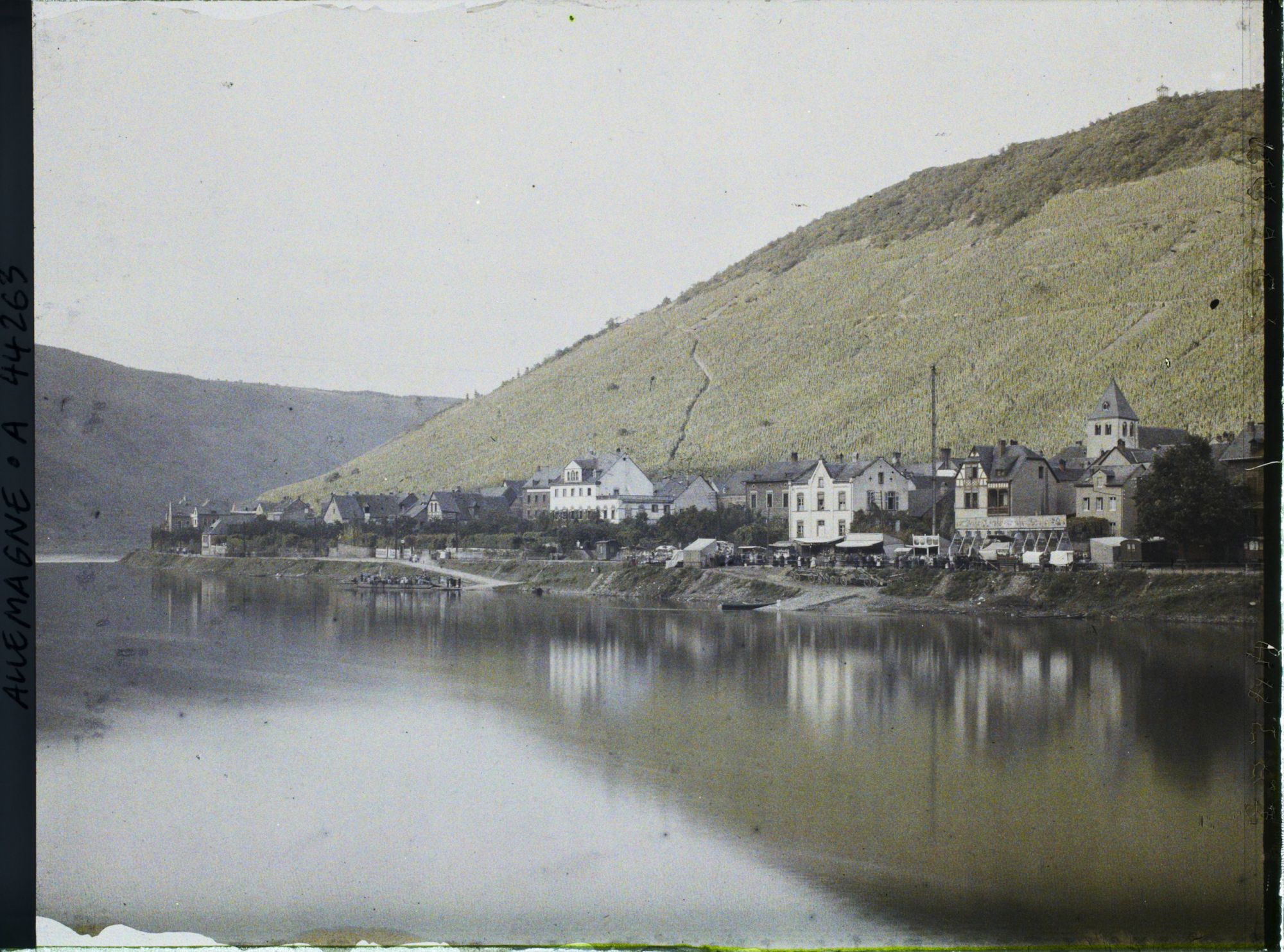 Image représentant Allemagne, Cochem (Moselle), La Moselle en amont de Cochem