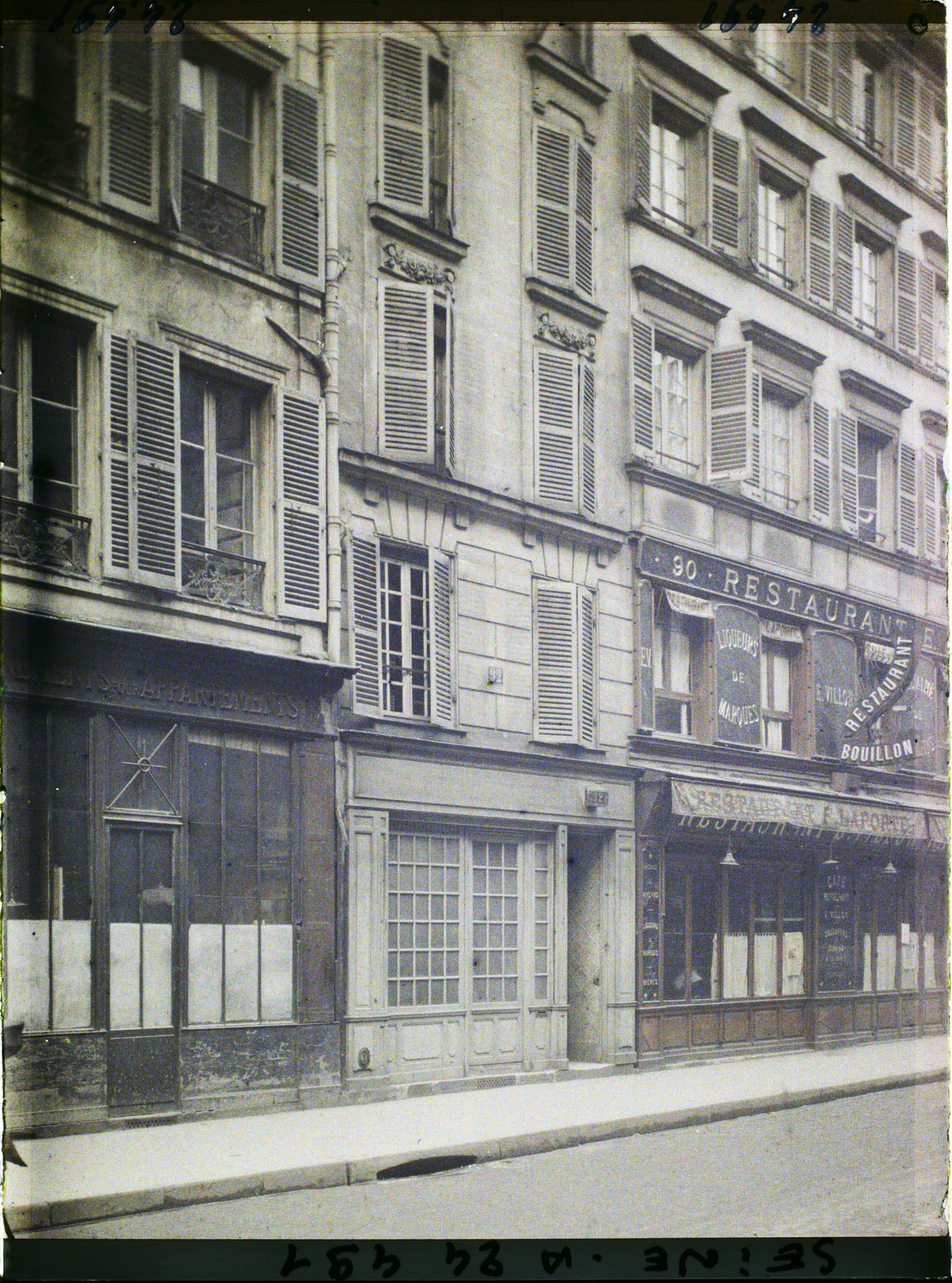 Image représentant Une maison close au n°92 rue de Provence