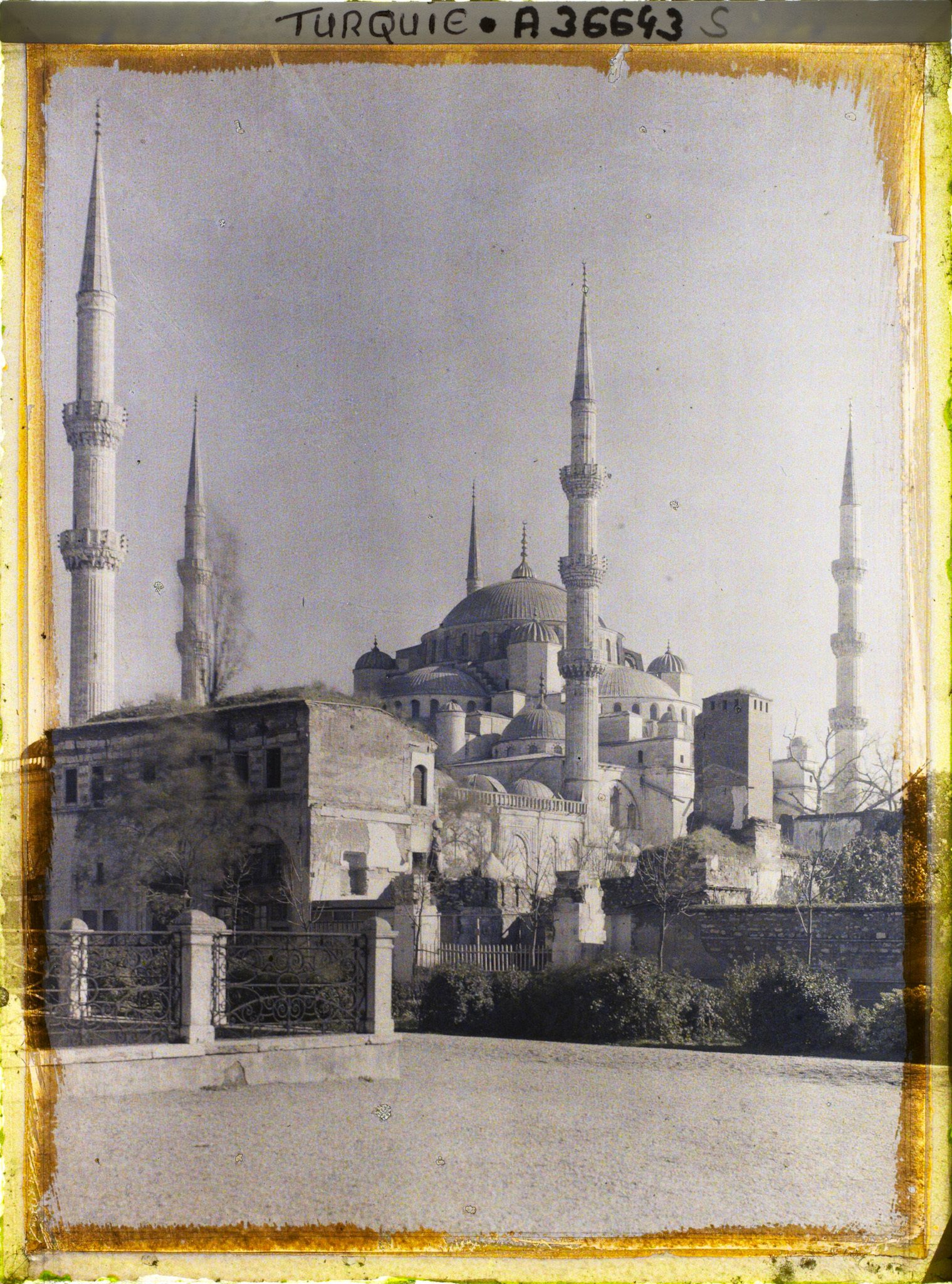 Image représentant Turquie, Constantinople, Mosquée Ahmed Djami, Sud Ouest