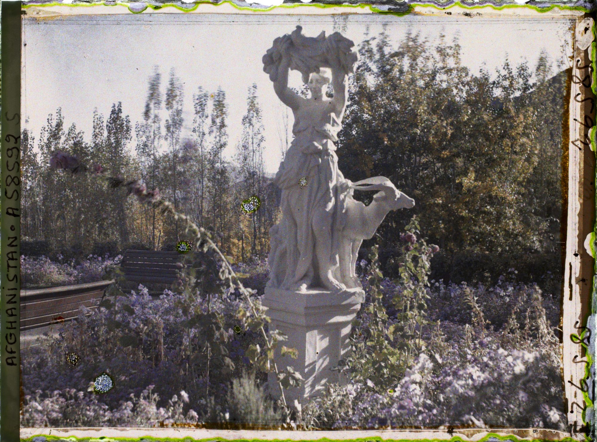 Image représentant Afghanistan, Kaboul, Jardin du Palais du Roi - Autre vue dans le Jardin