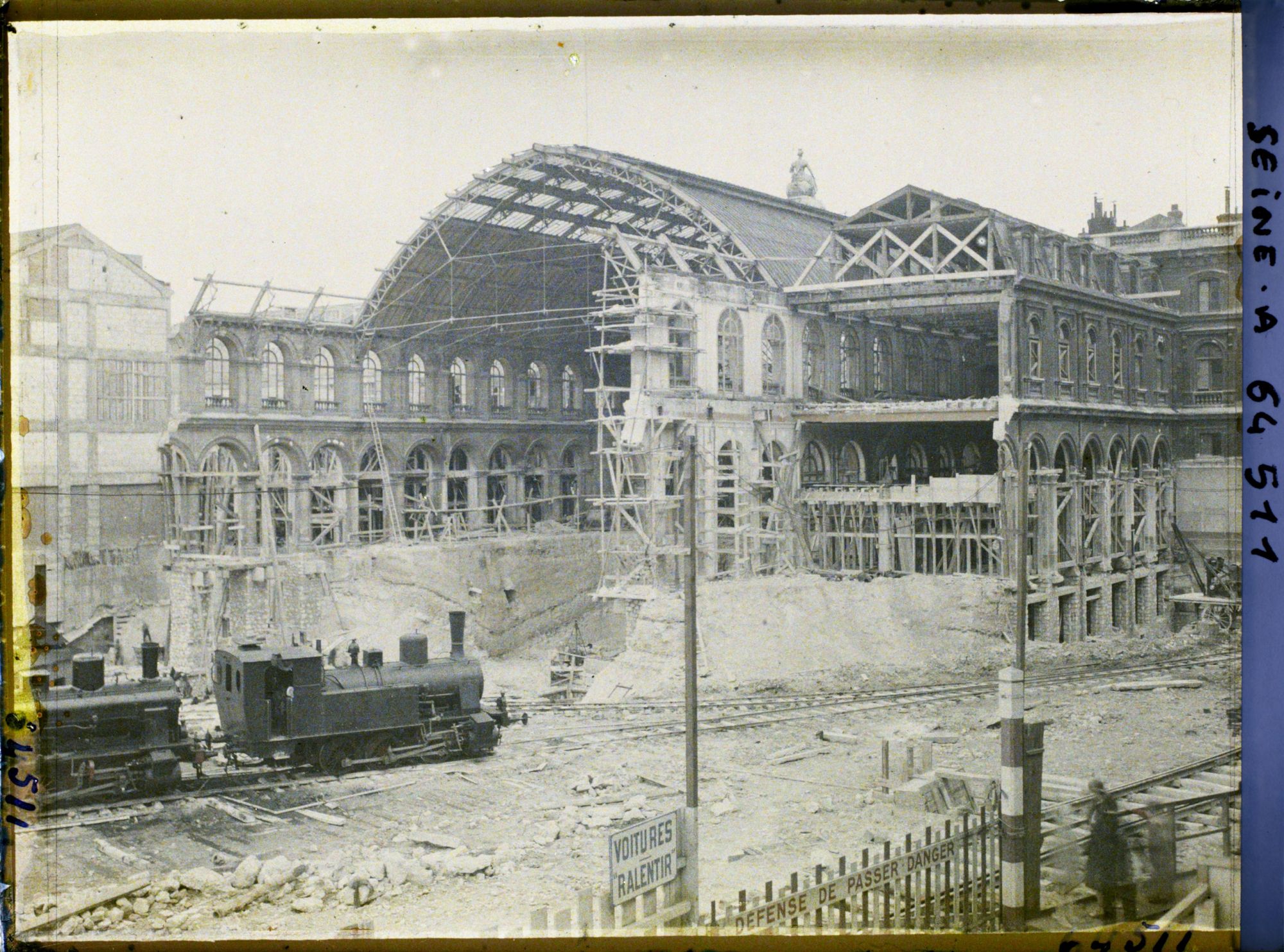 Image représentant Travaux d'agrandissement de la gare de l'Est