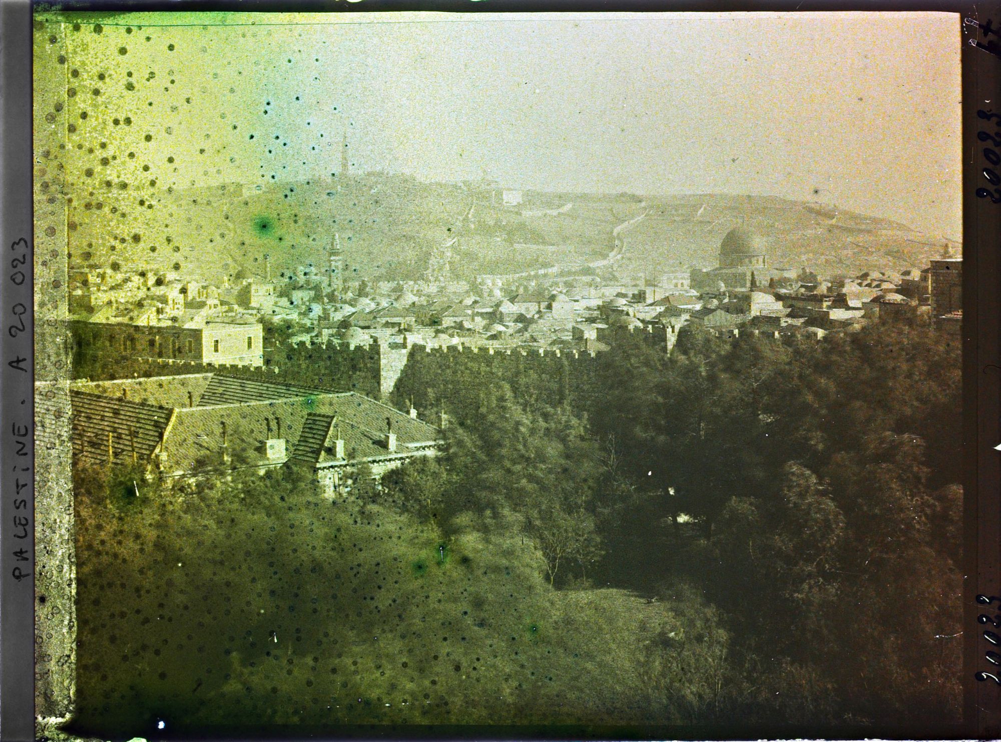 Image représentant Vue de la ville avec le Dôme du Rocher