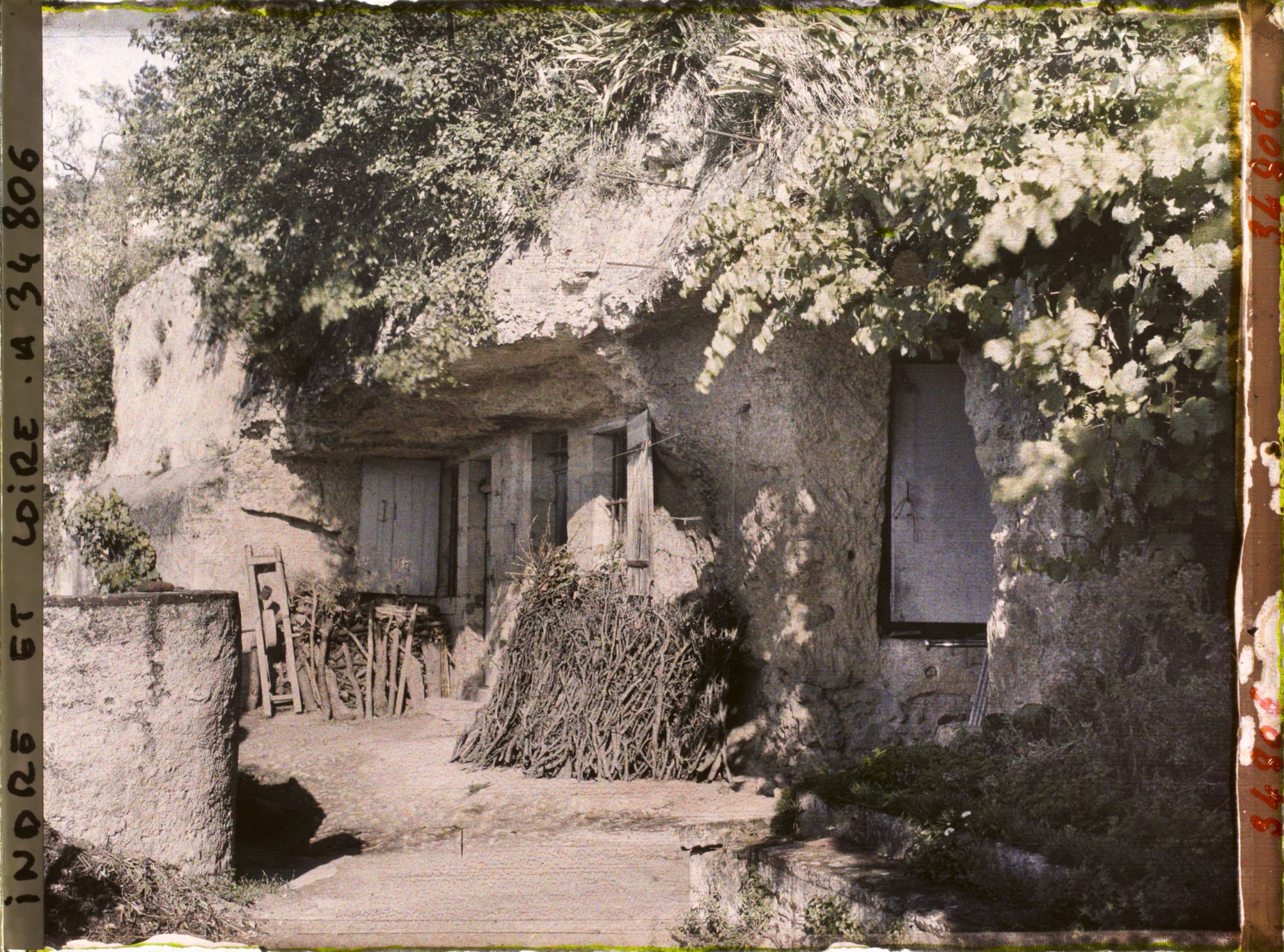 Image représentant Une maison troglodyte du Petit Coteau