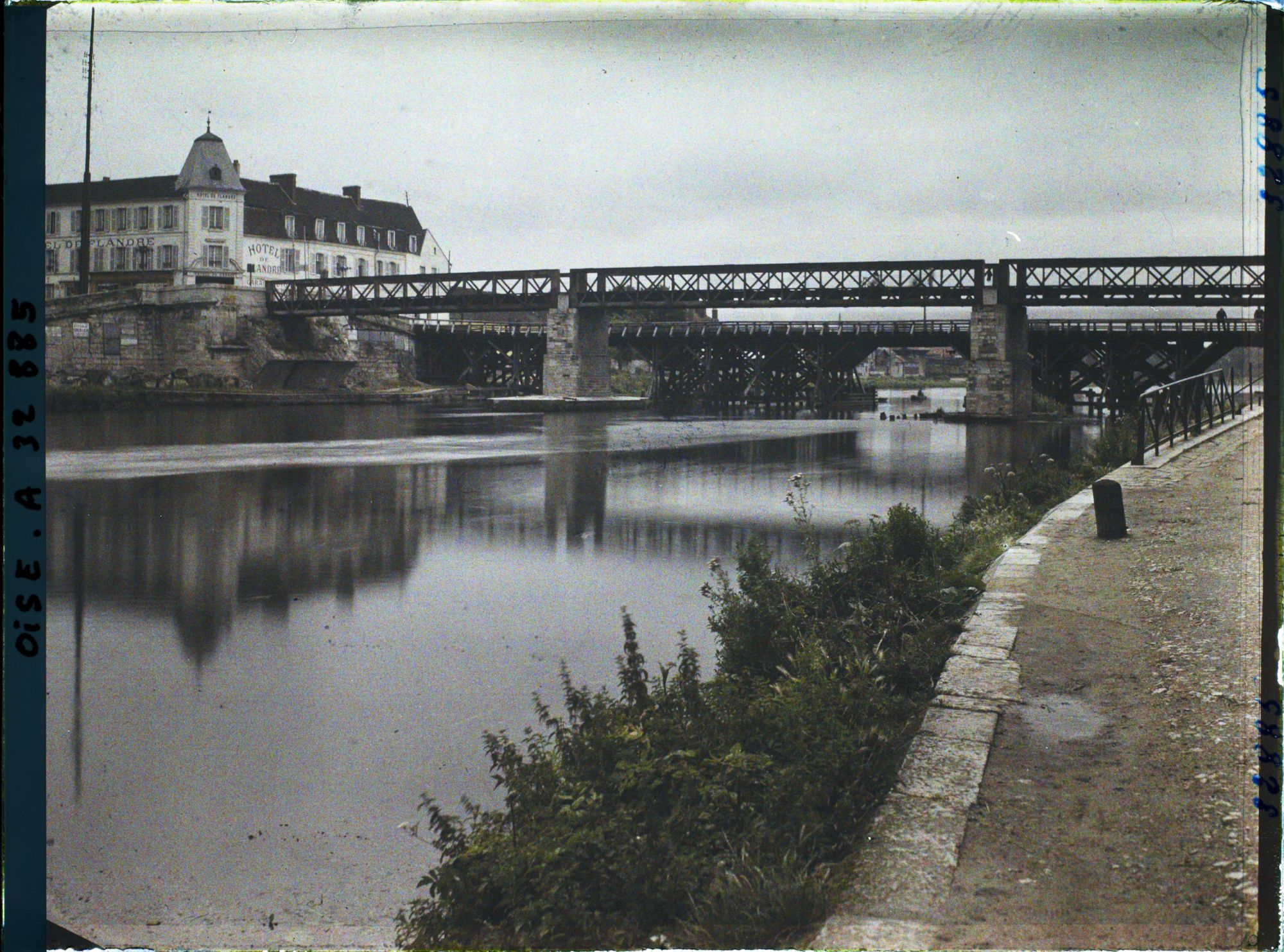 Image représentant Pont provisoire sur l'Oise