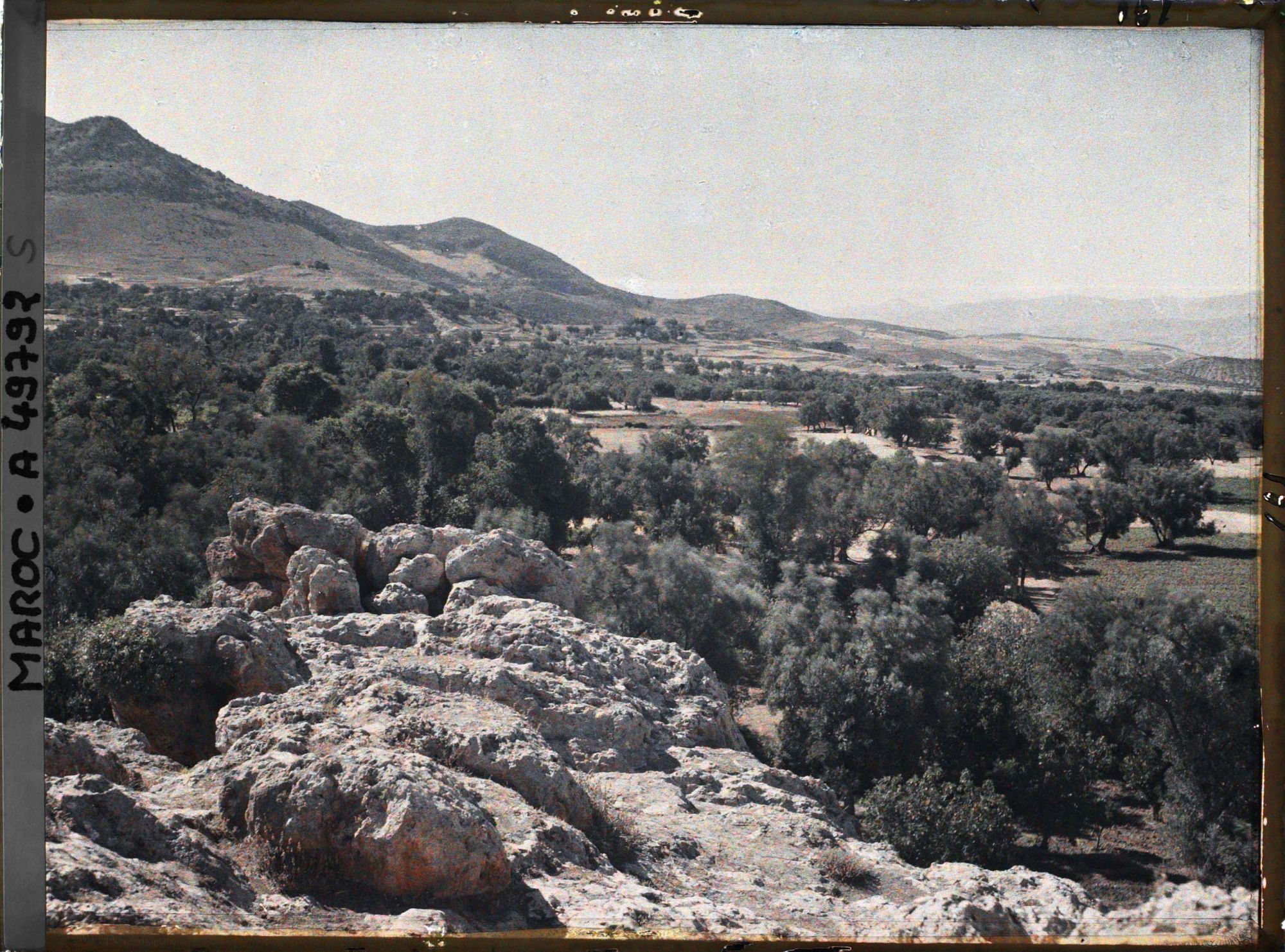 Image représentant Vue prise depuis le village vers le nord-ouest