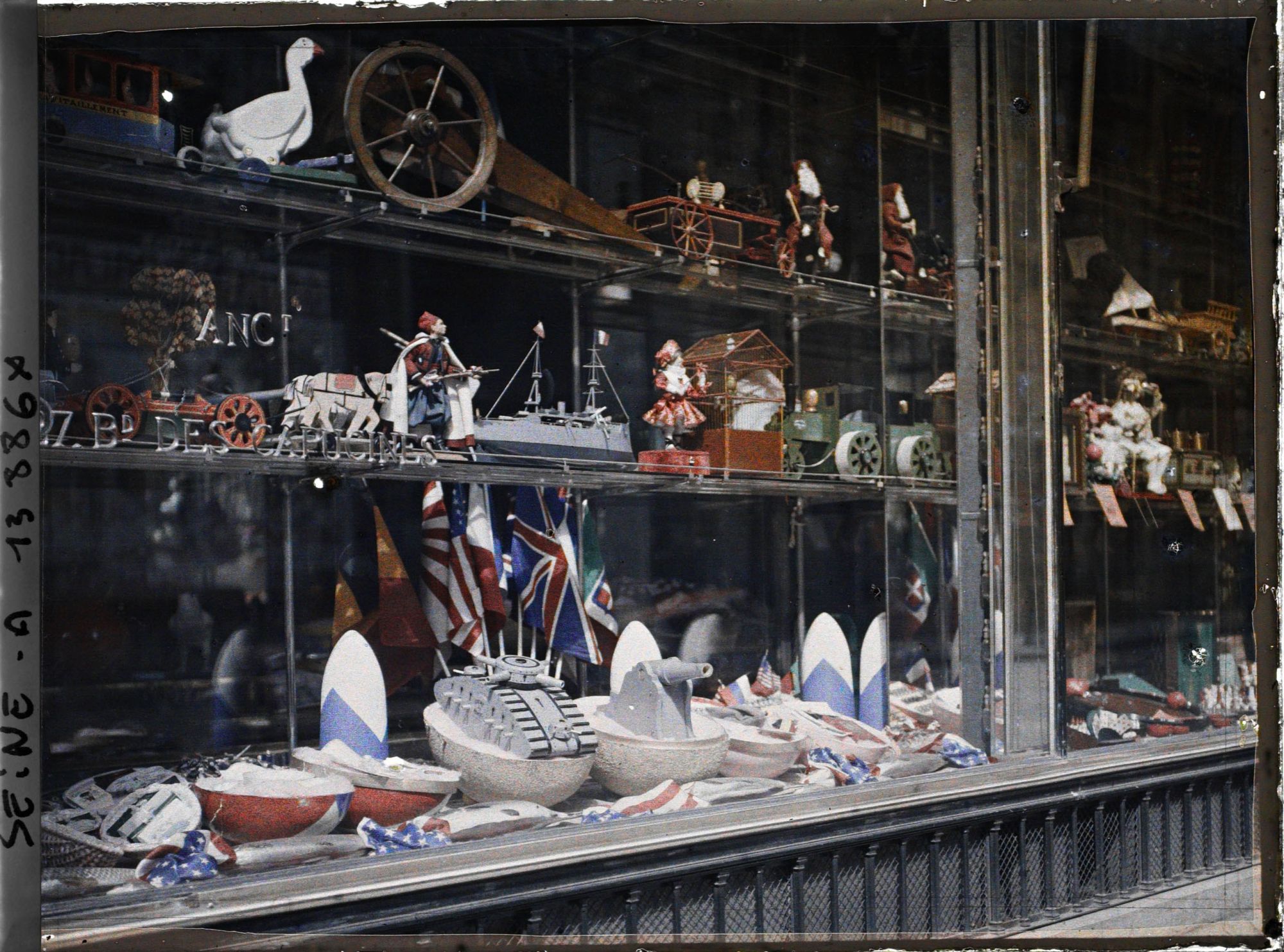 Image représentant Le magasin de jouet Au Nain Bleu, rue St Honoré