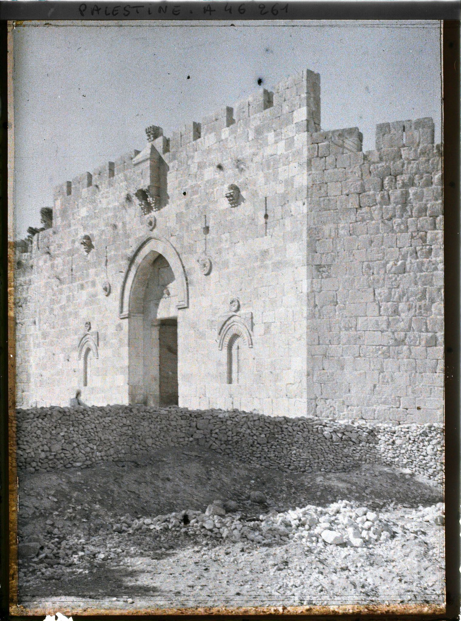 Image représentant Porte de David, dite Porte de Sion, vue de l'extérieur