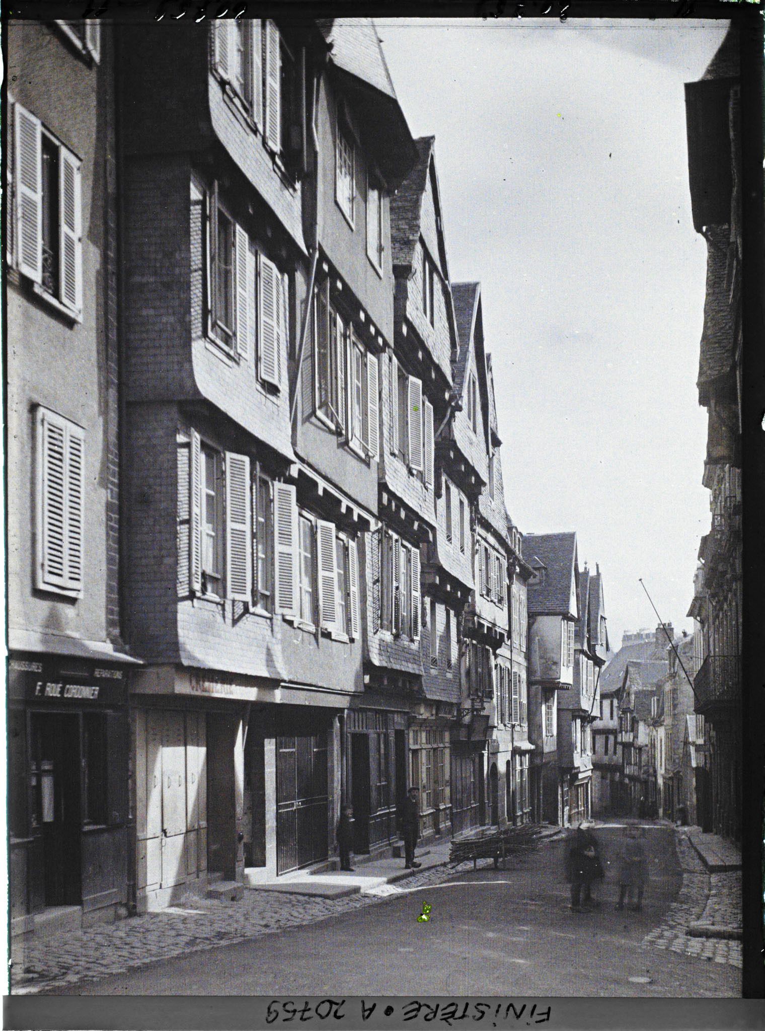 Image représentant La rue Saint-Melaine