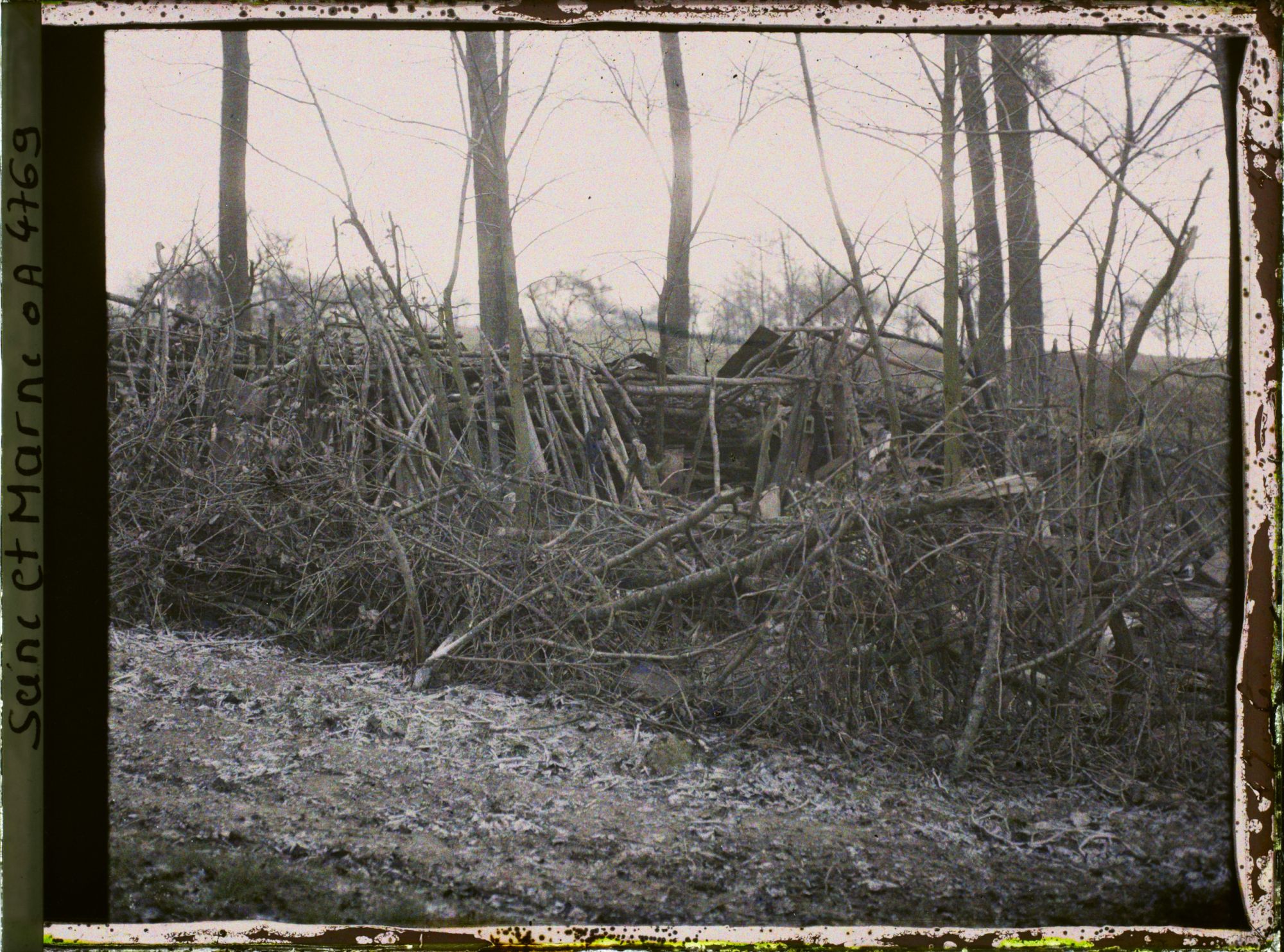 Image représentant France, Entre Meaux et Vareddes, à la Cote 127, emplact des Batteries allemandes qui tiraient sur la Cathédrale de Meaux