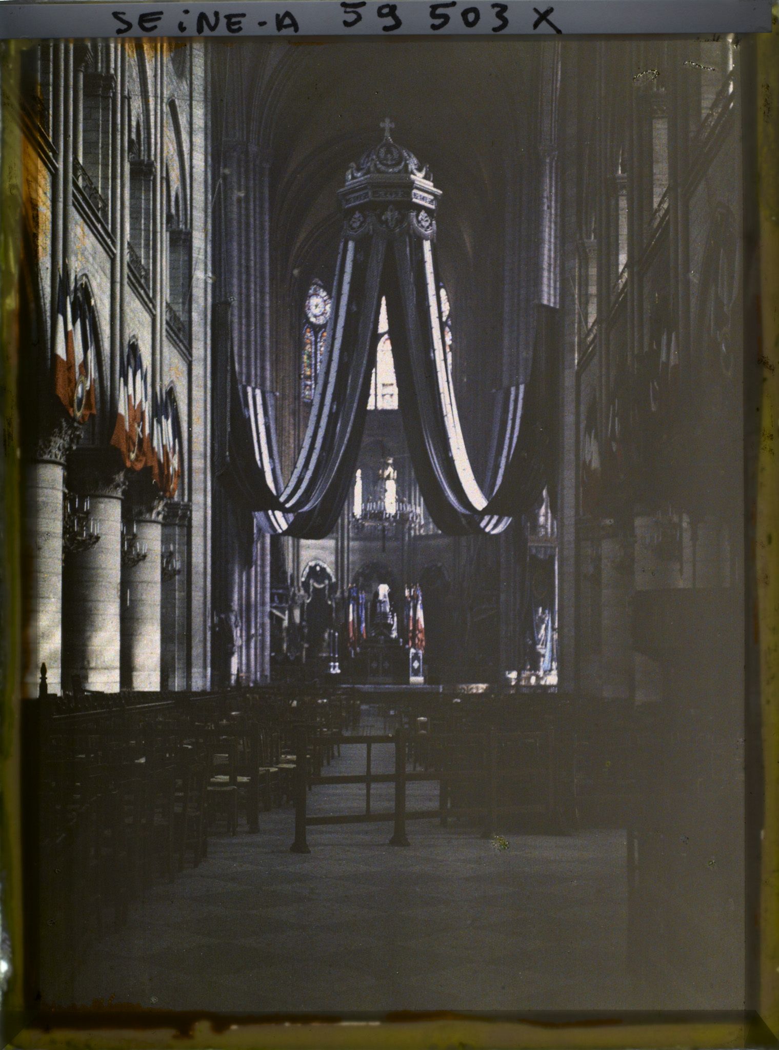 Image représentant Les obsèques du maréchal Foch à Notre-Dame