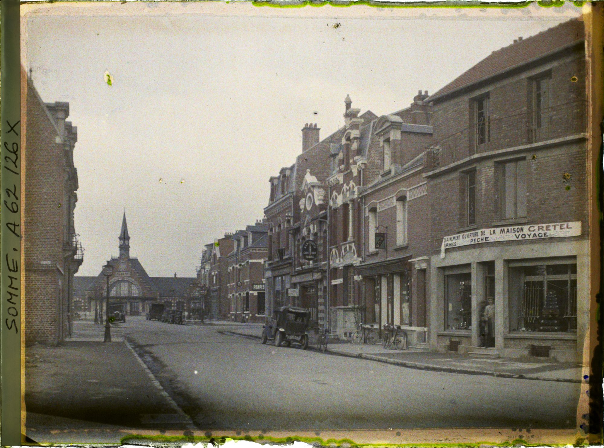 Image représentant Somme, Albert, La Rue de la Gare