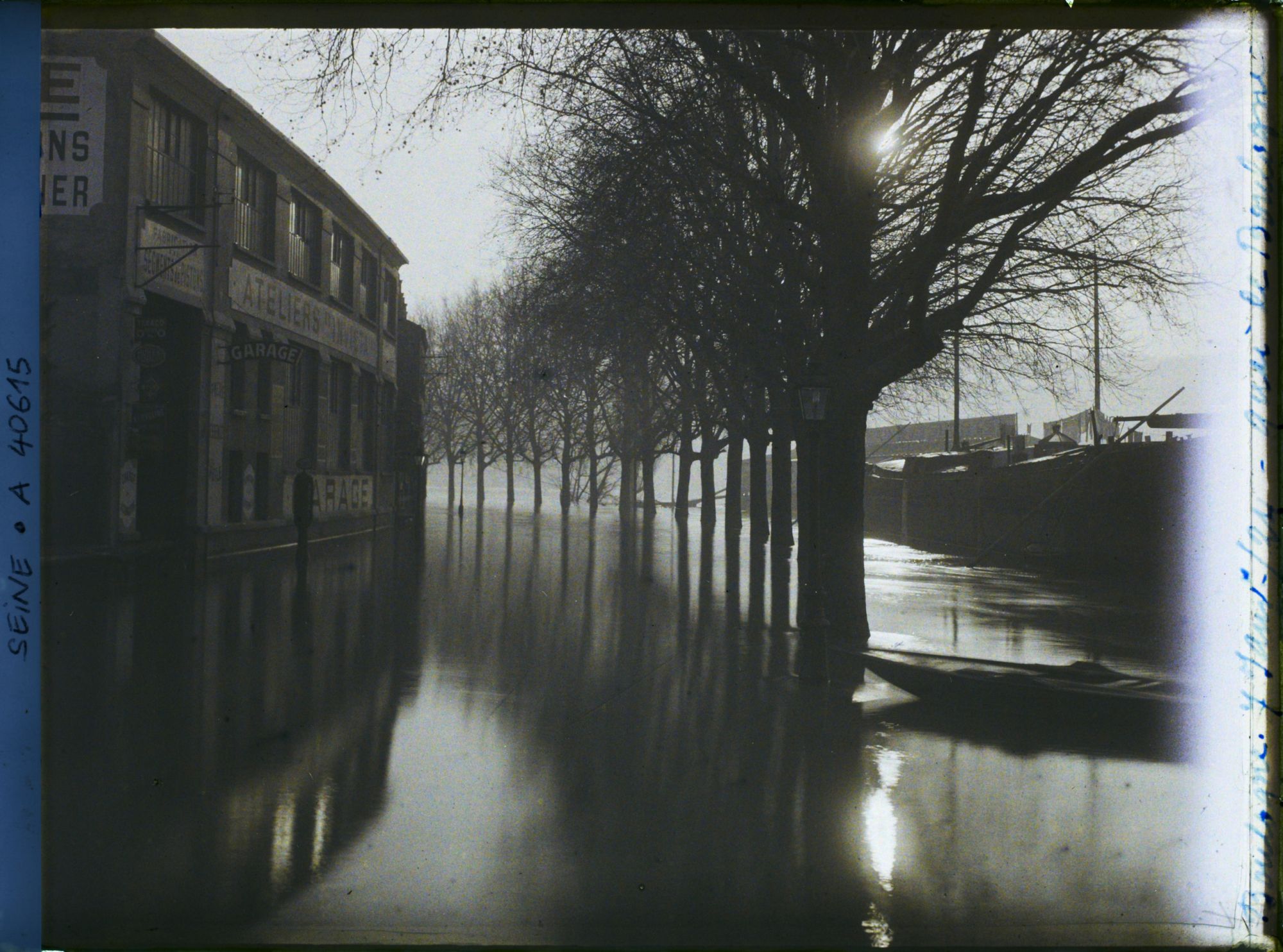 Image représentant Inondations quai de Boulogne (actuel quai Alphonse Le Gallo)