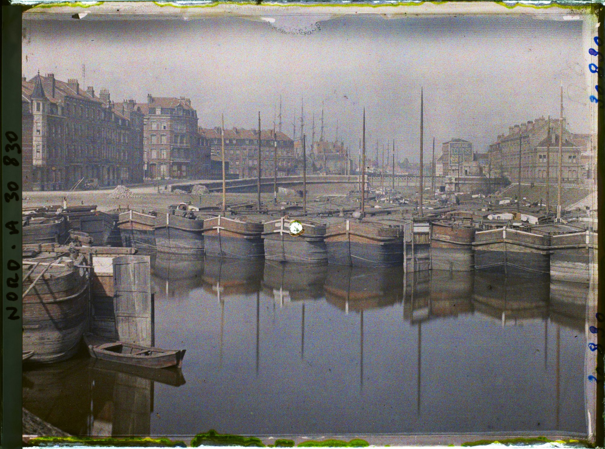 Image représentant France, Dunkerque, Canaux débouchant sur le port