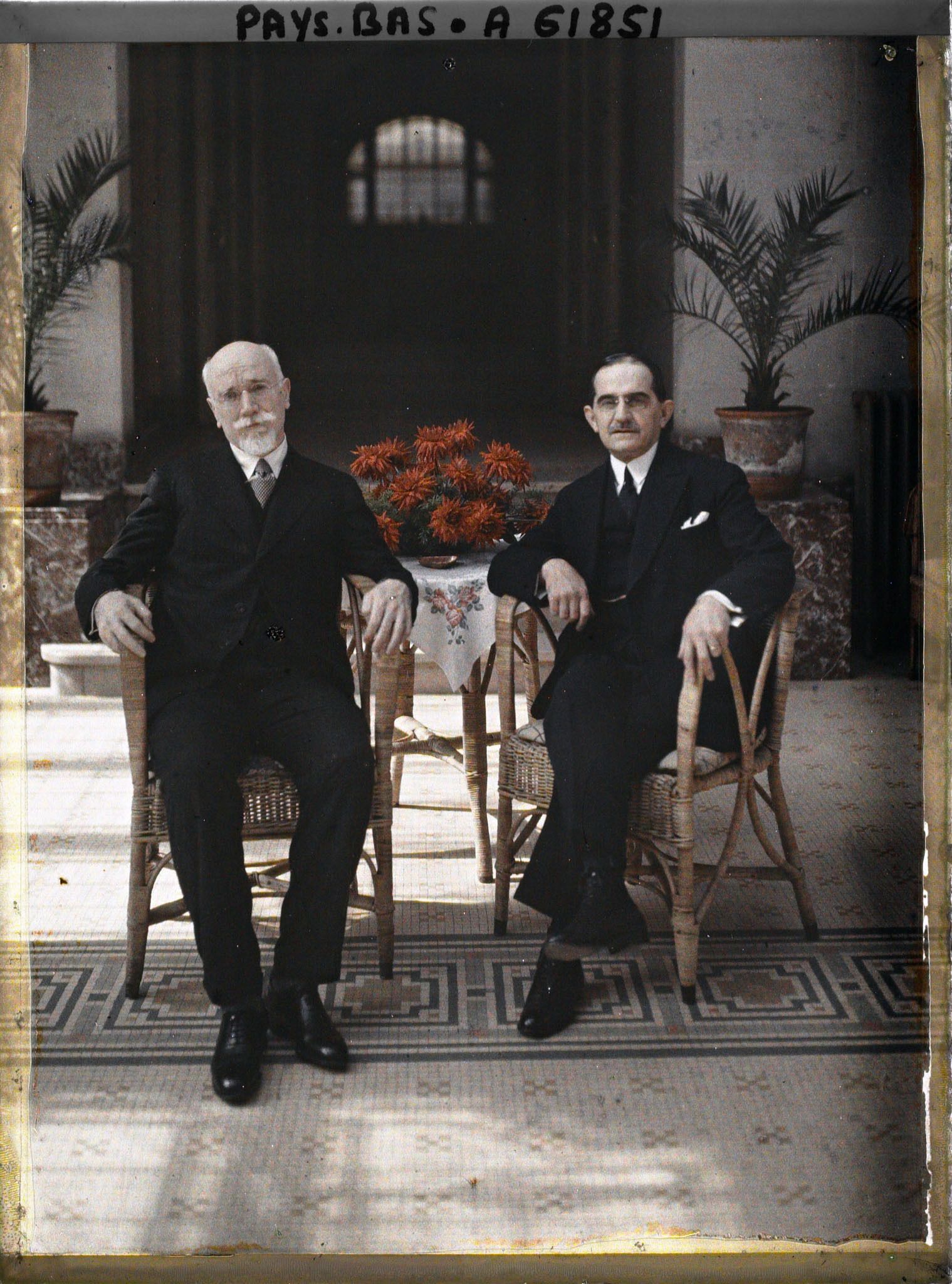 Image représentant MM. Venizelos et Politis