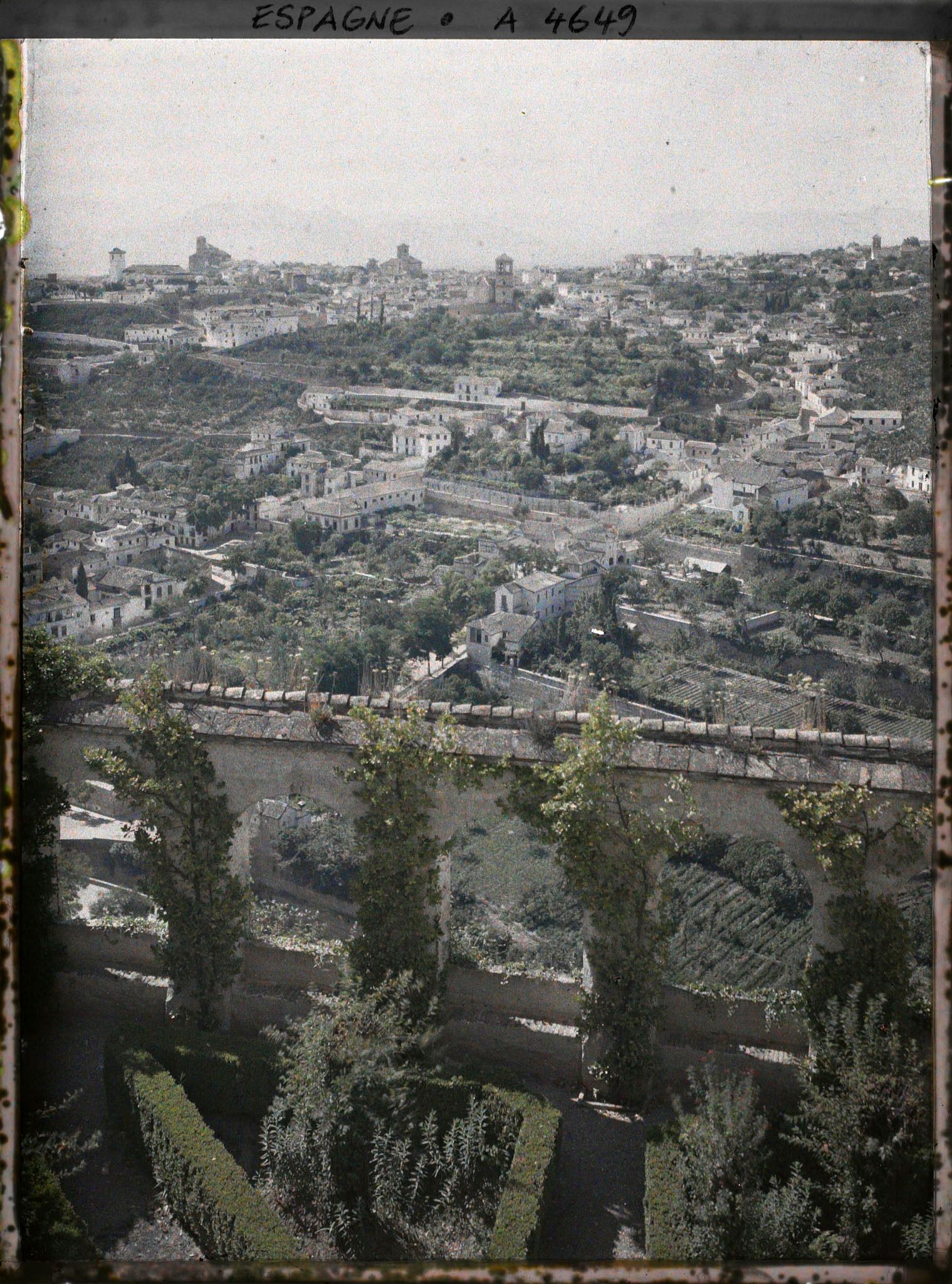 Image représentant Panorama du quartier de l'Albaicín depuis le Generalife