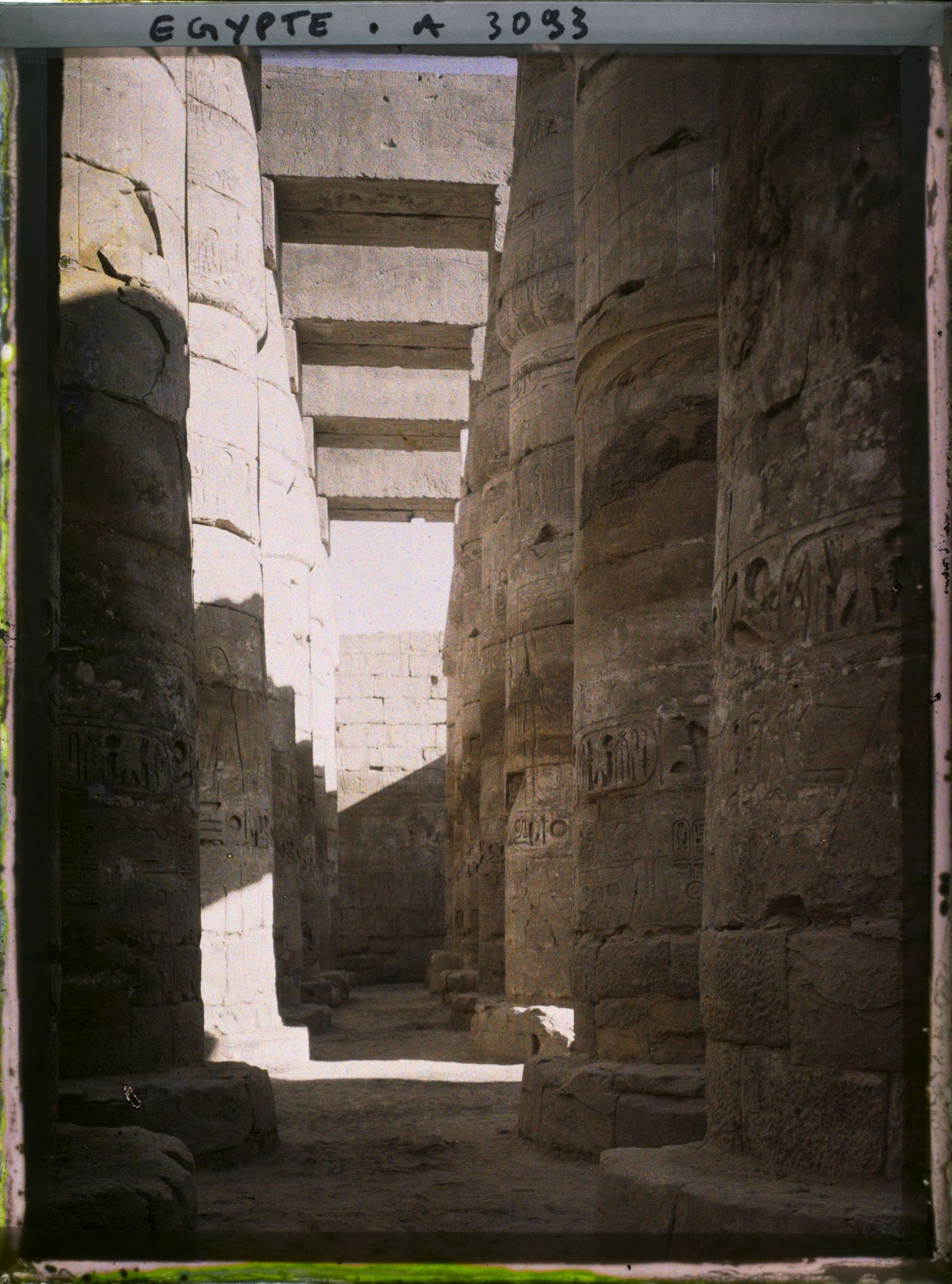 Image représentant Colonnade du temple de Khonsou