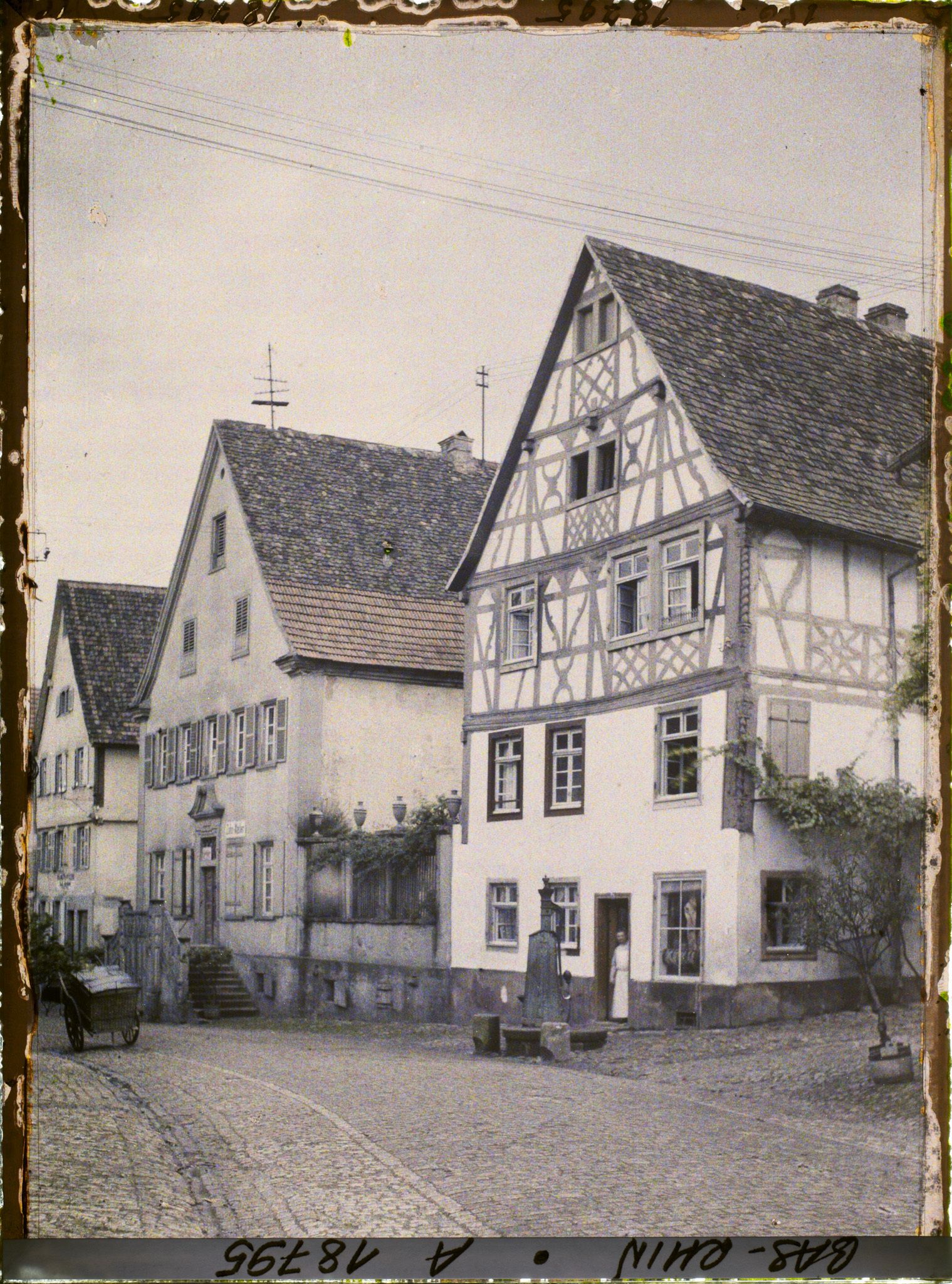 Image représentant France, Lauterbourg, Une maison de la boucherie dans la Grande rue