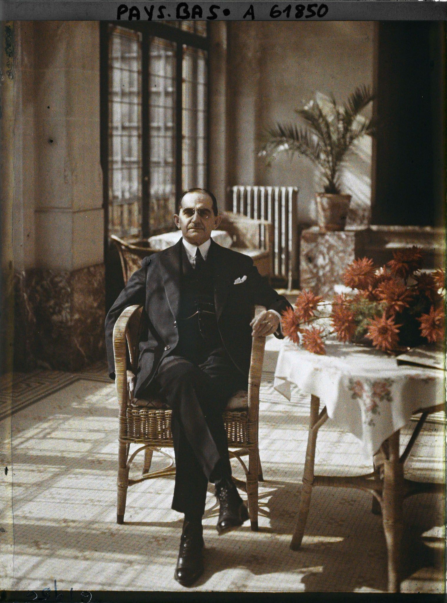 Image représentant Monsieur Politis, Ministre de Grèce