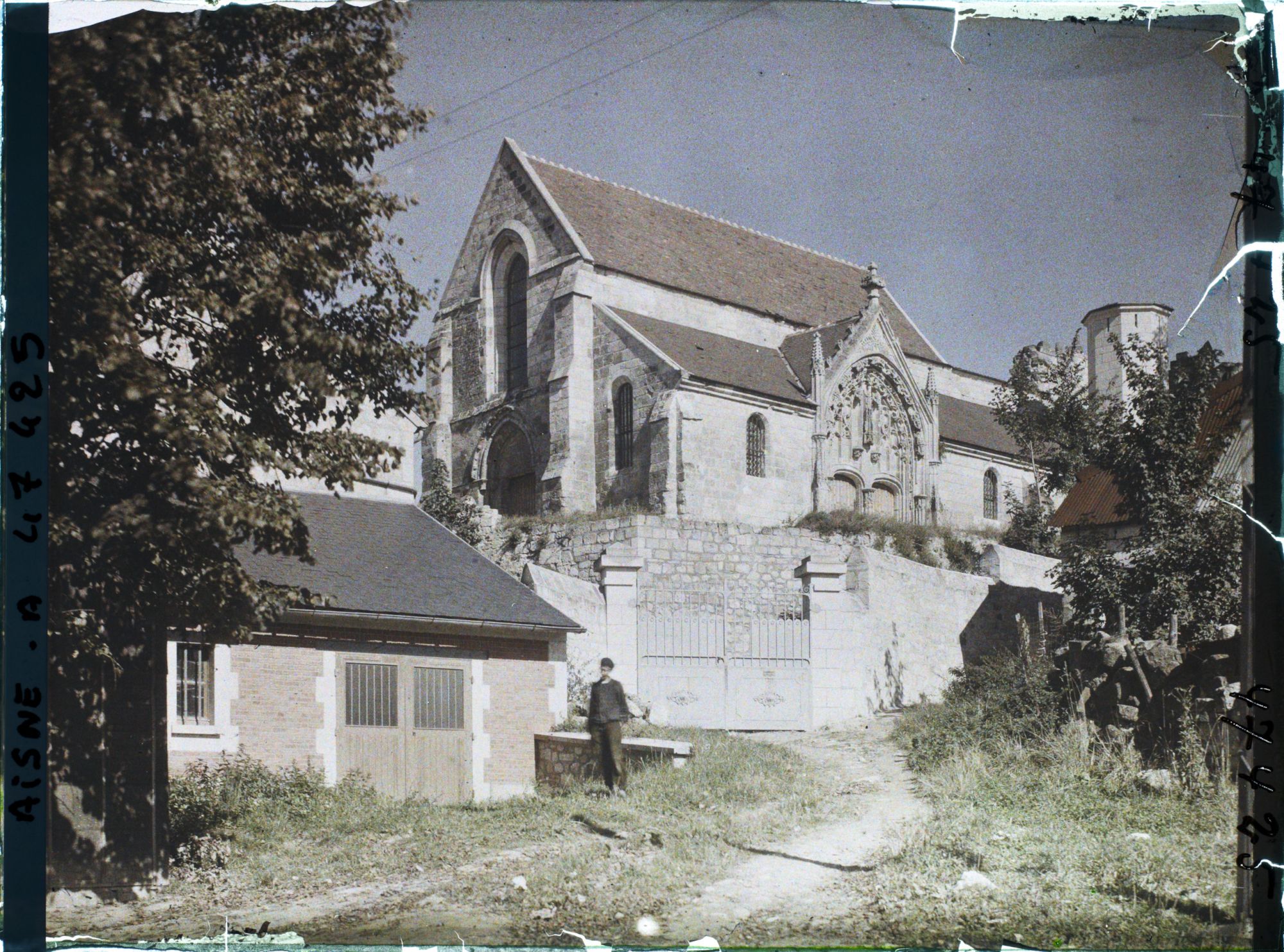 Image représentant France, Missy-s/Aisne, Façade de l'Eglise