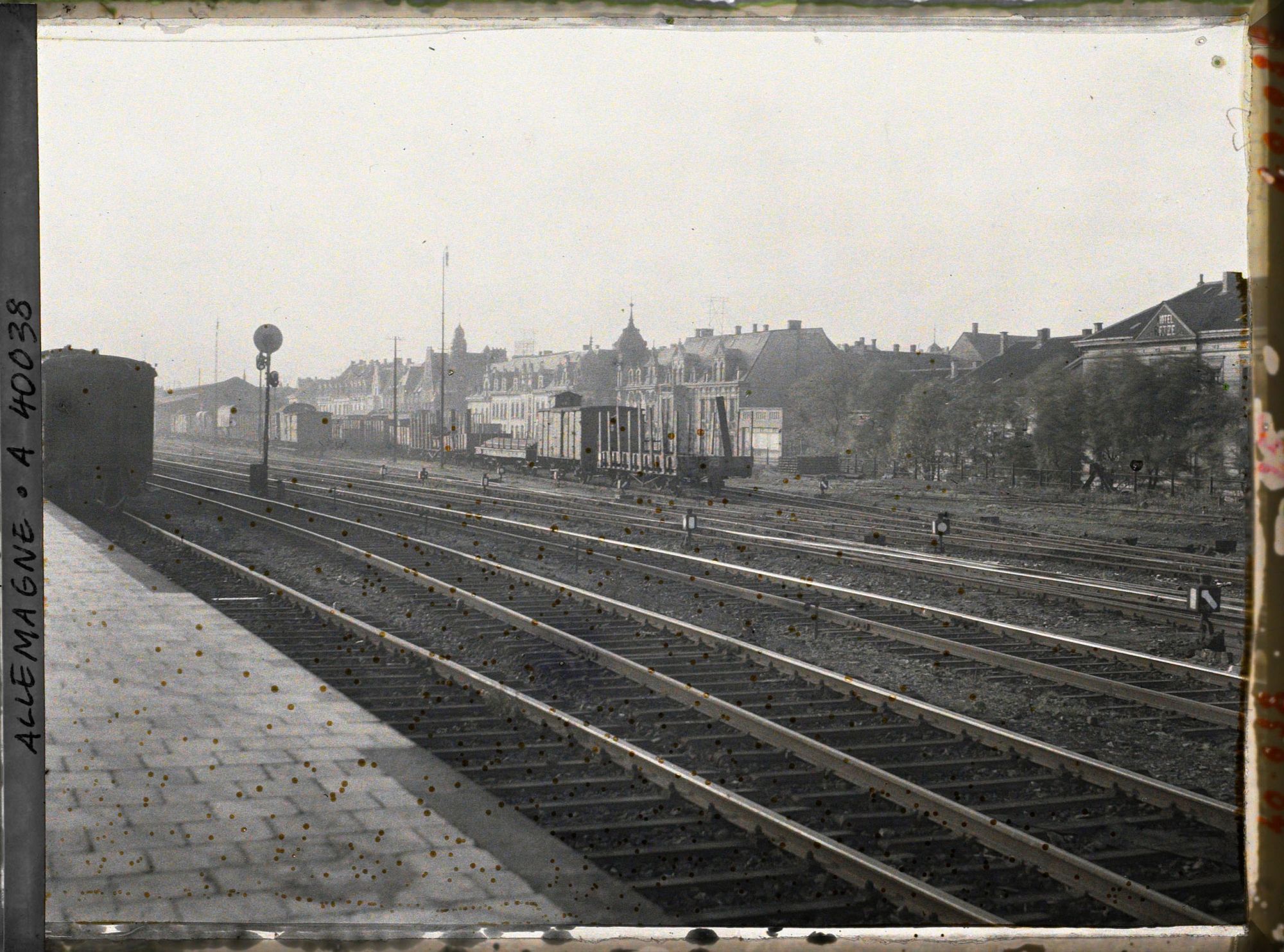 Image représentant Prusse, Essen, Une vue sur les Voies