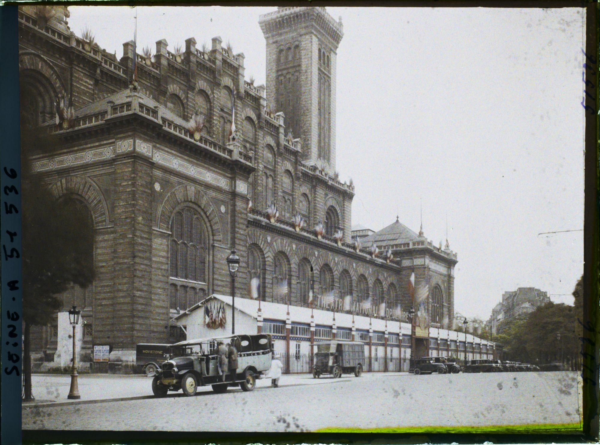 Image représentant Décorations palais du Trocadéro pour le 9ème congrès de la Légion Américaine (American Legion)