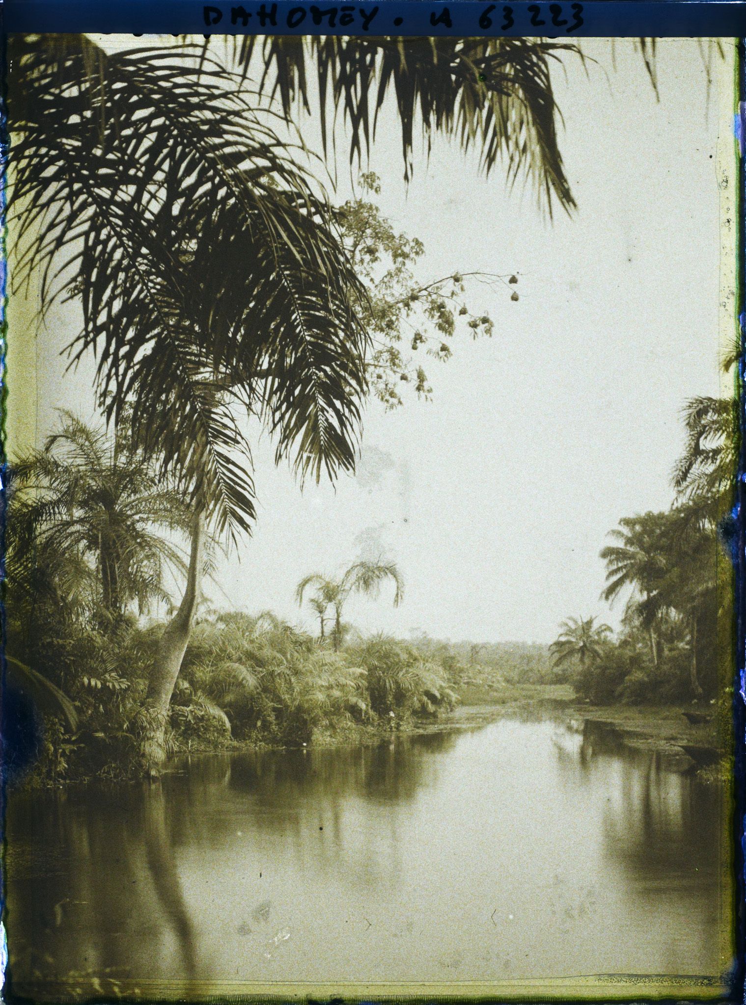 Image représentant Le marigot ou lagune d'Adjarra