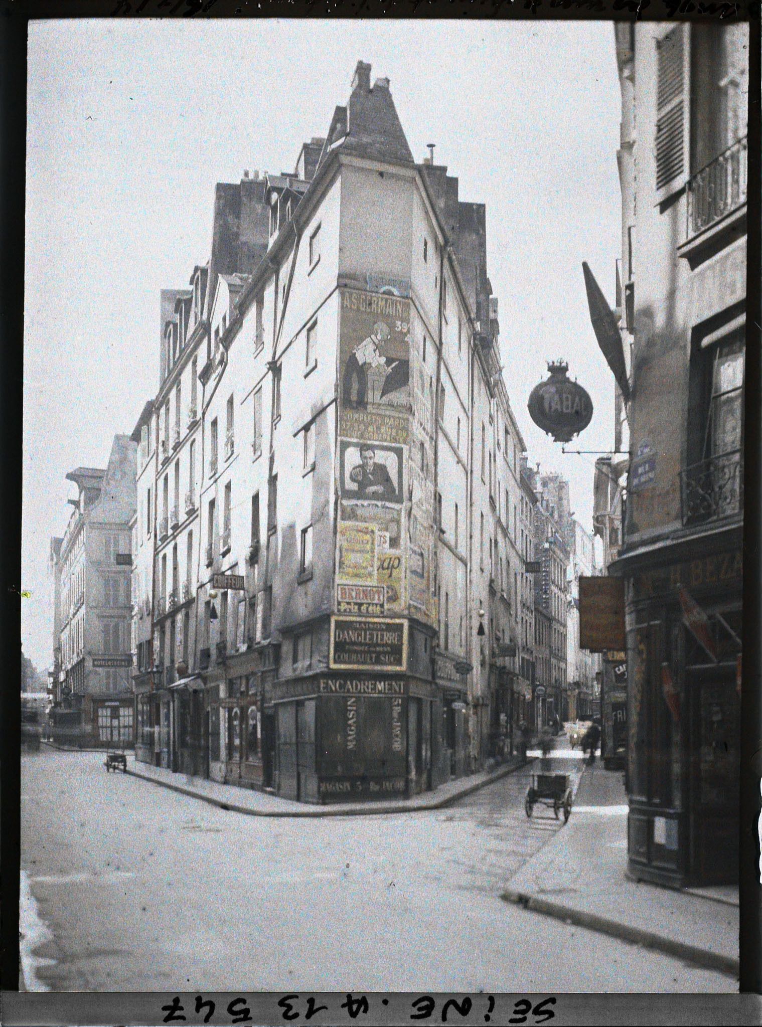 Image représentant L'angle des rues de Seine et de l'Échaudé