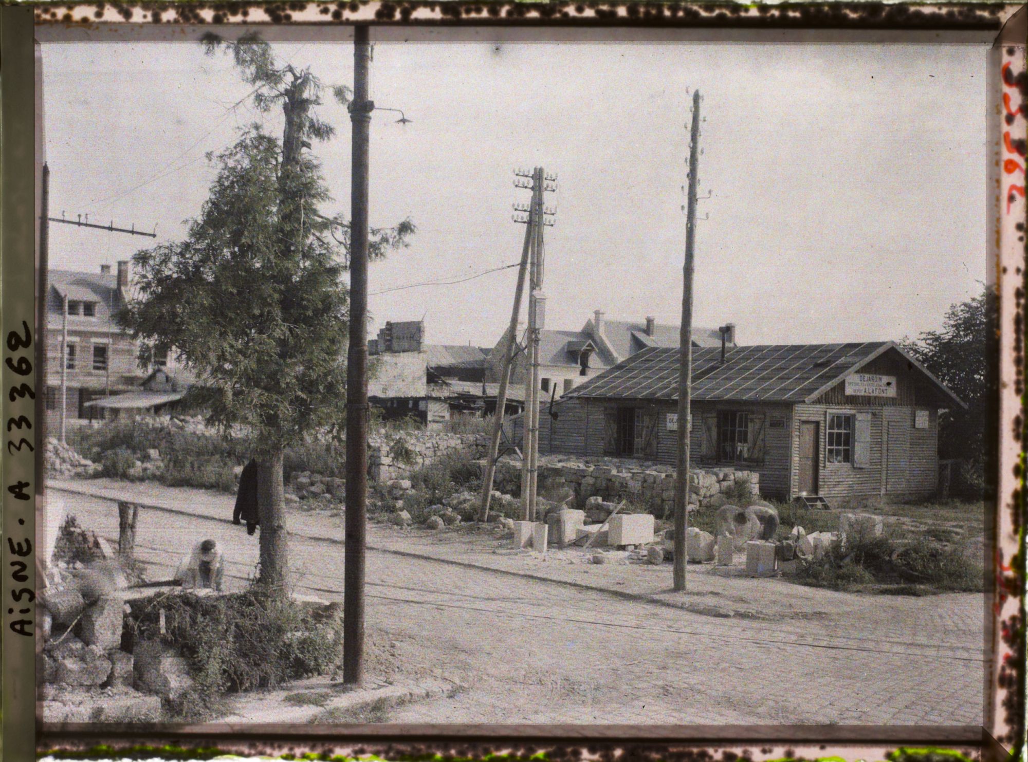 Image représentant France, Anizy le Château, Reconstructions