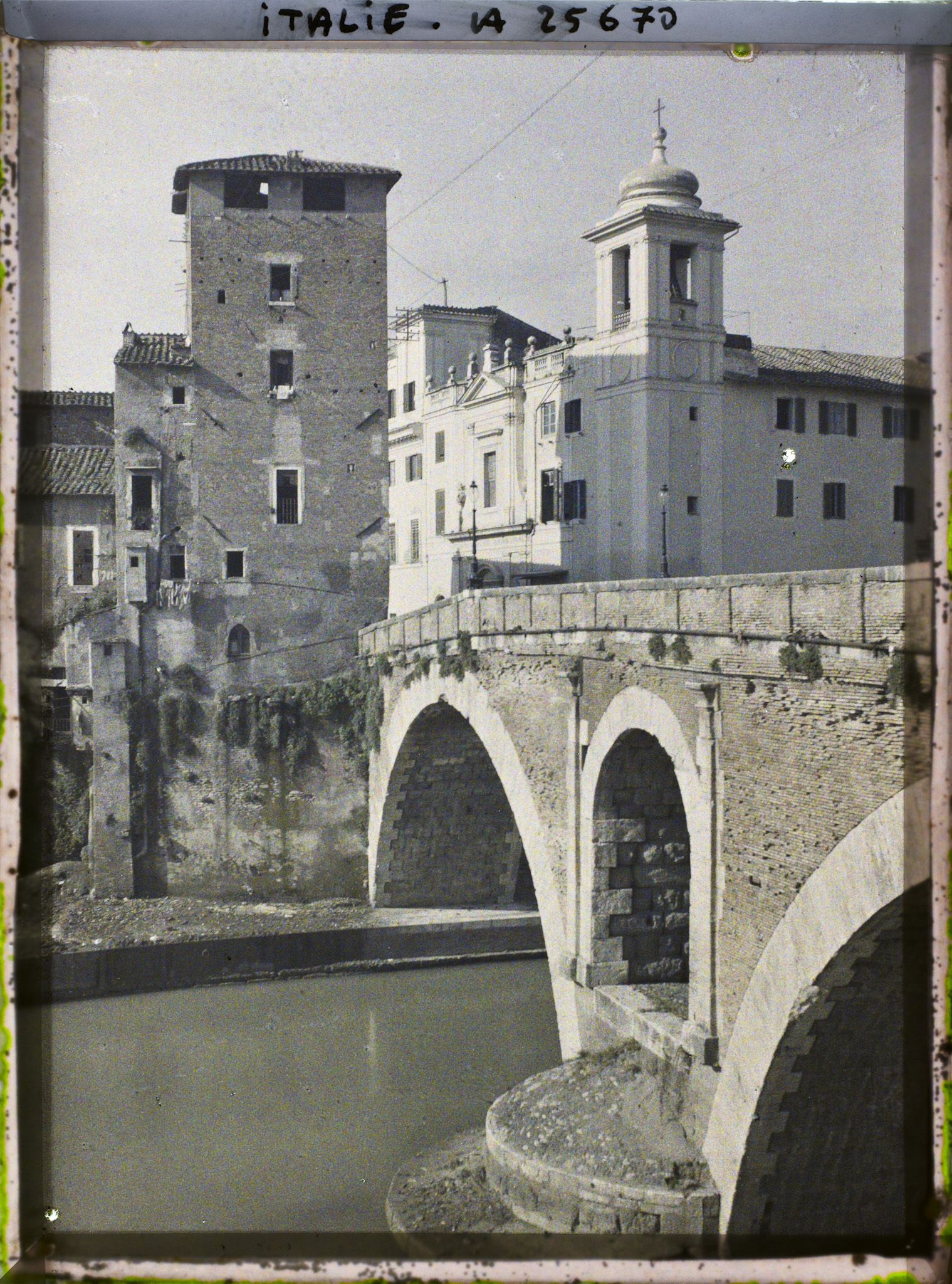 Image représentant Ponte Fabricio et île du Tibre