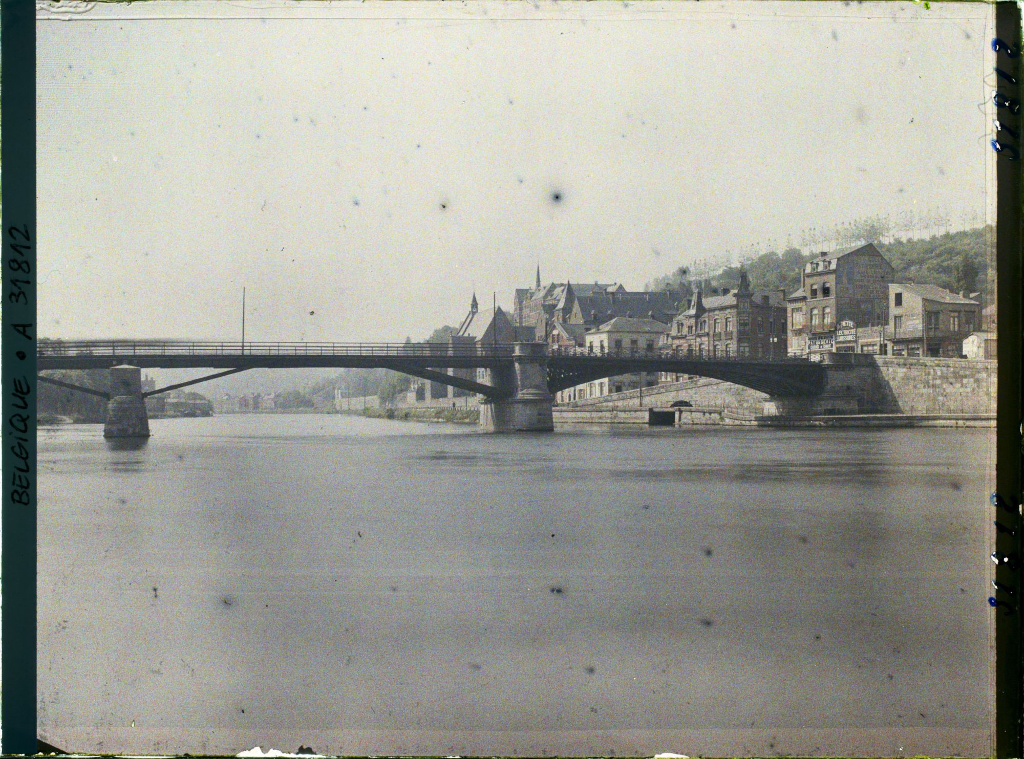 Image représentant Belgique, Dinant, Le Pont provisoire