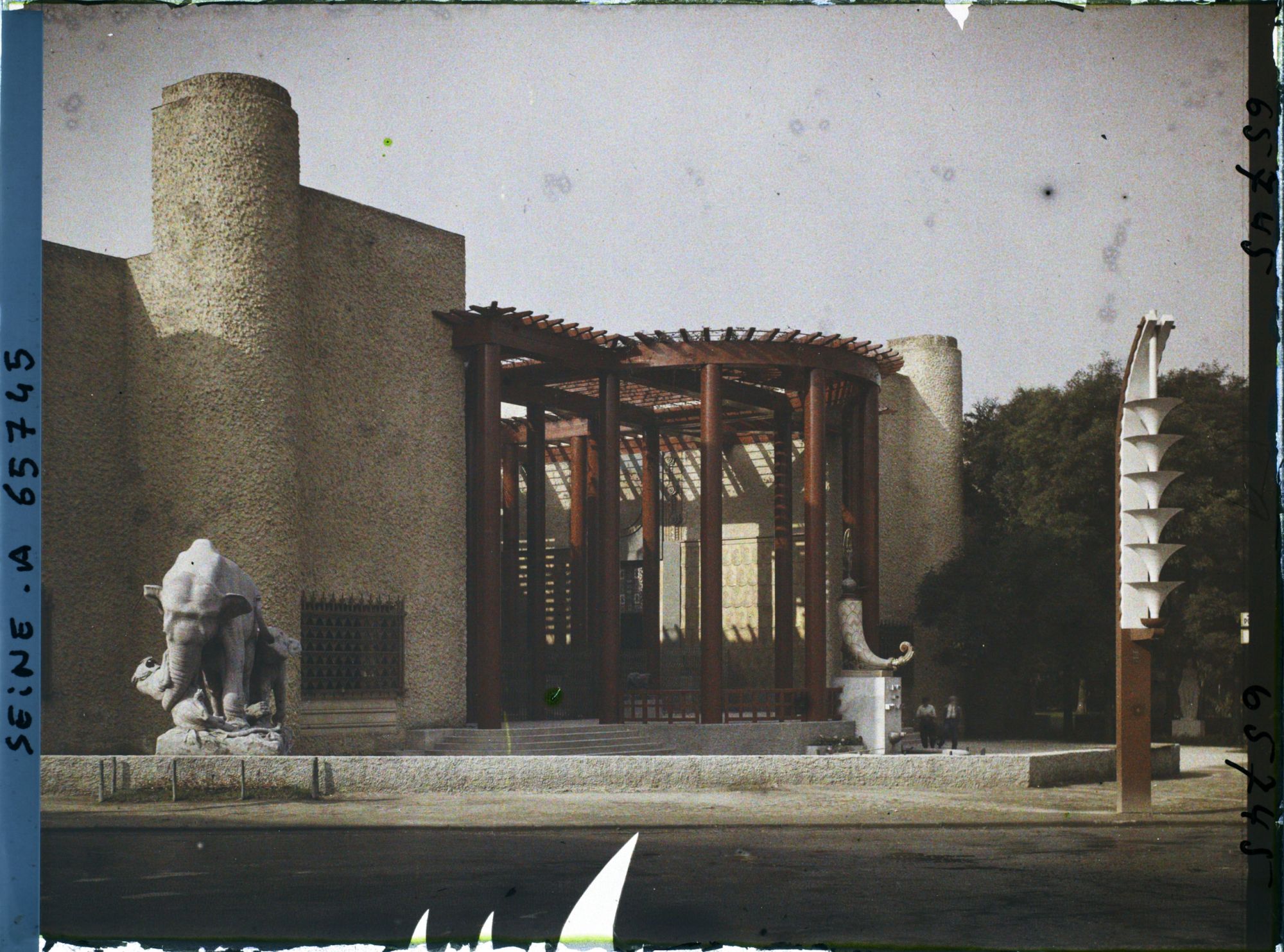Image représentant L'Exposition Coloniale Internationale de 1931, le Palais des Beaux-Arts