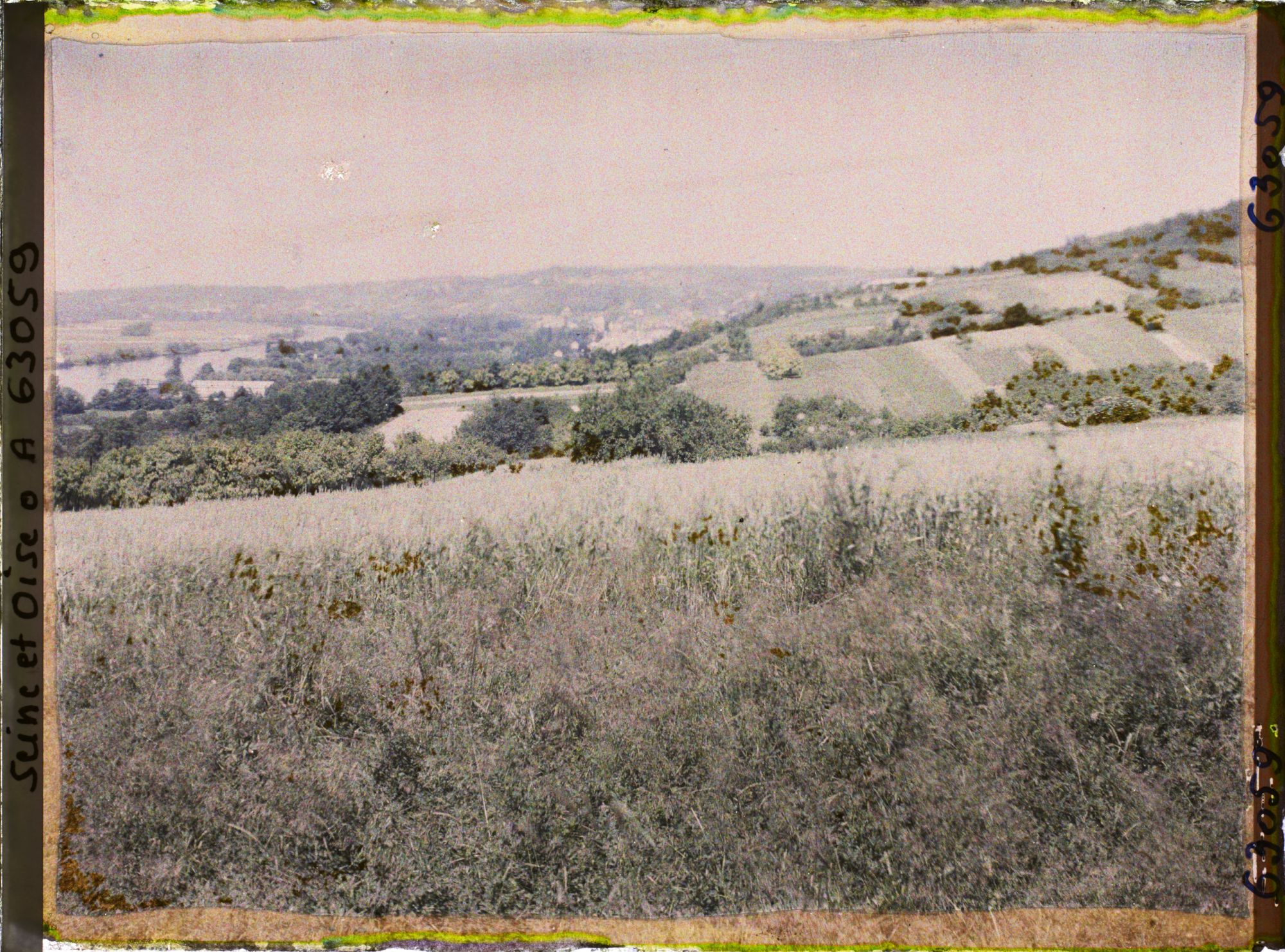 Image représentant Ile de France, Vaux, Les cultures et les vallonnements de Vaux