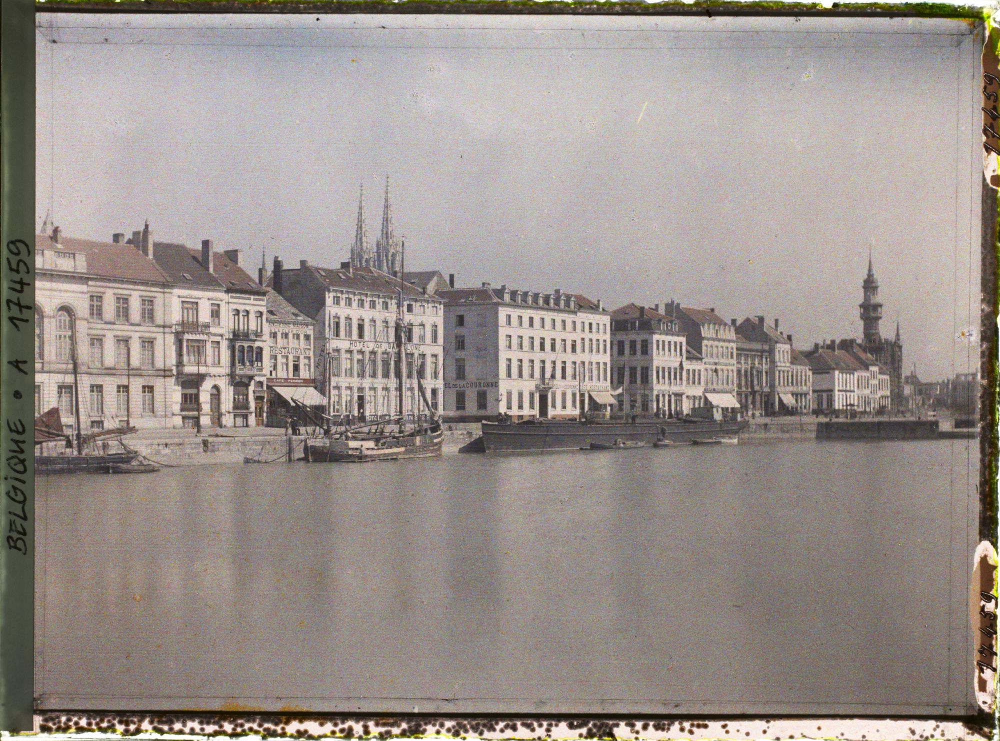 Image représentant Belgique, Ostende, Le Quai du  "Vindictive"