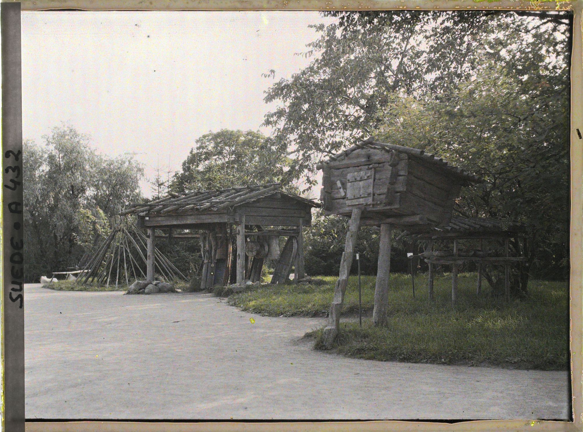 Image représentant Architectures dans le musée de plein air à Skansen (?)