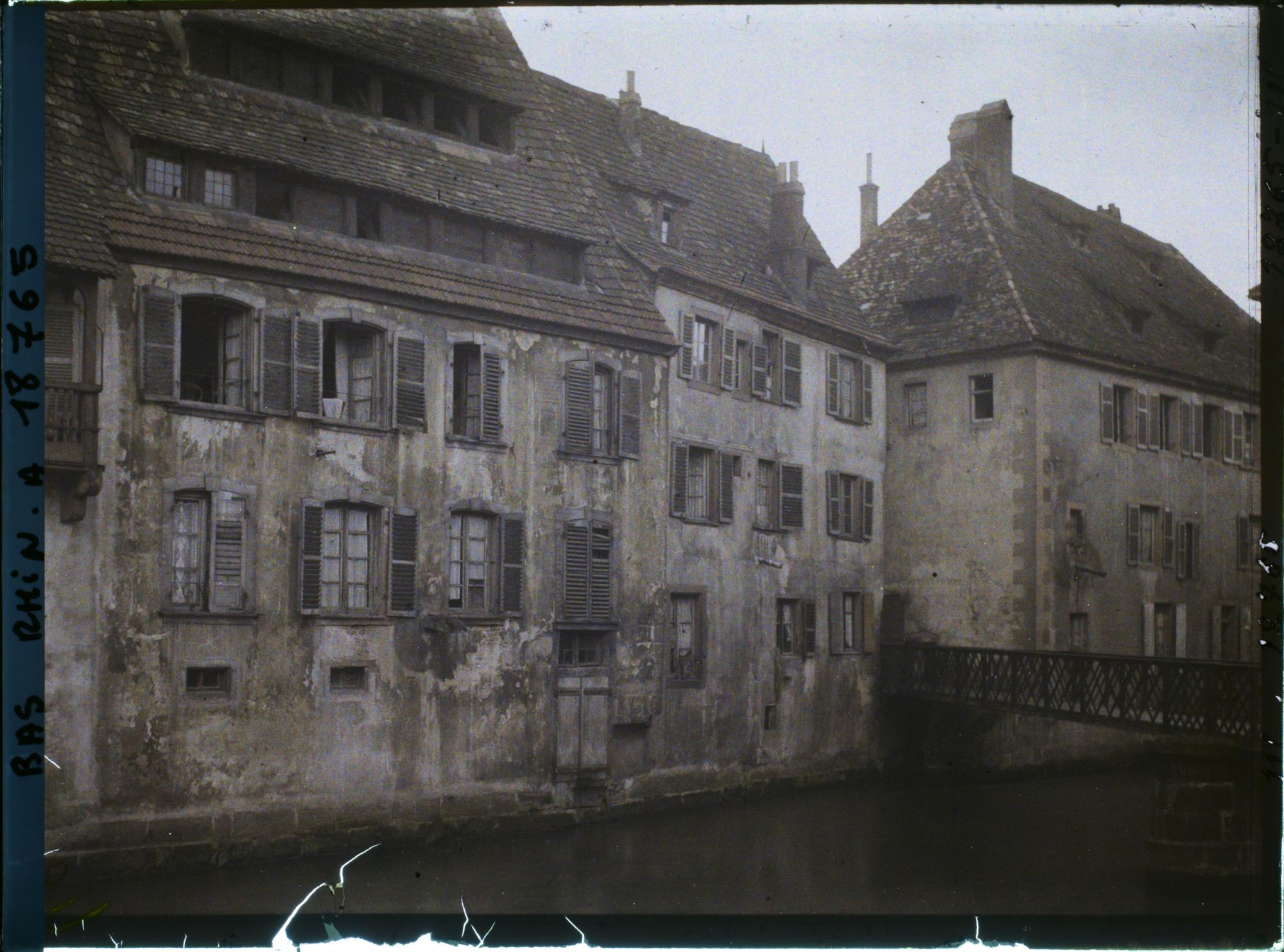 Image représentant France, Haguenau, Vieilles Maisons sur les bords de la Moder