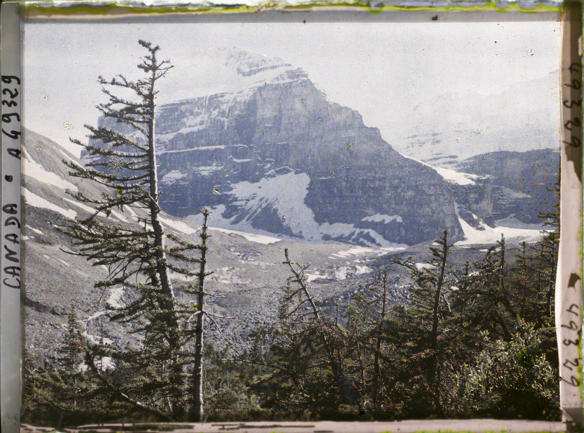 Image représentant Canada, Lac Louise, Effet du Soir s/ le mt Aberdeen